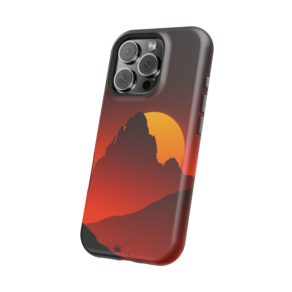 iPhone Sunset Amber And Peach Gradient Bloom Slim iPhone Everyday · iPhone Case