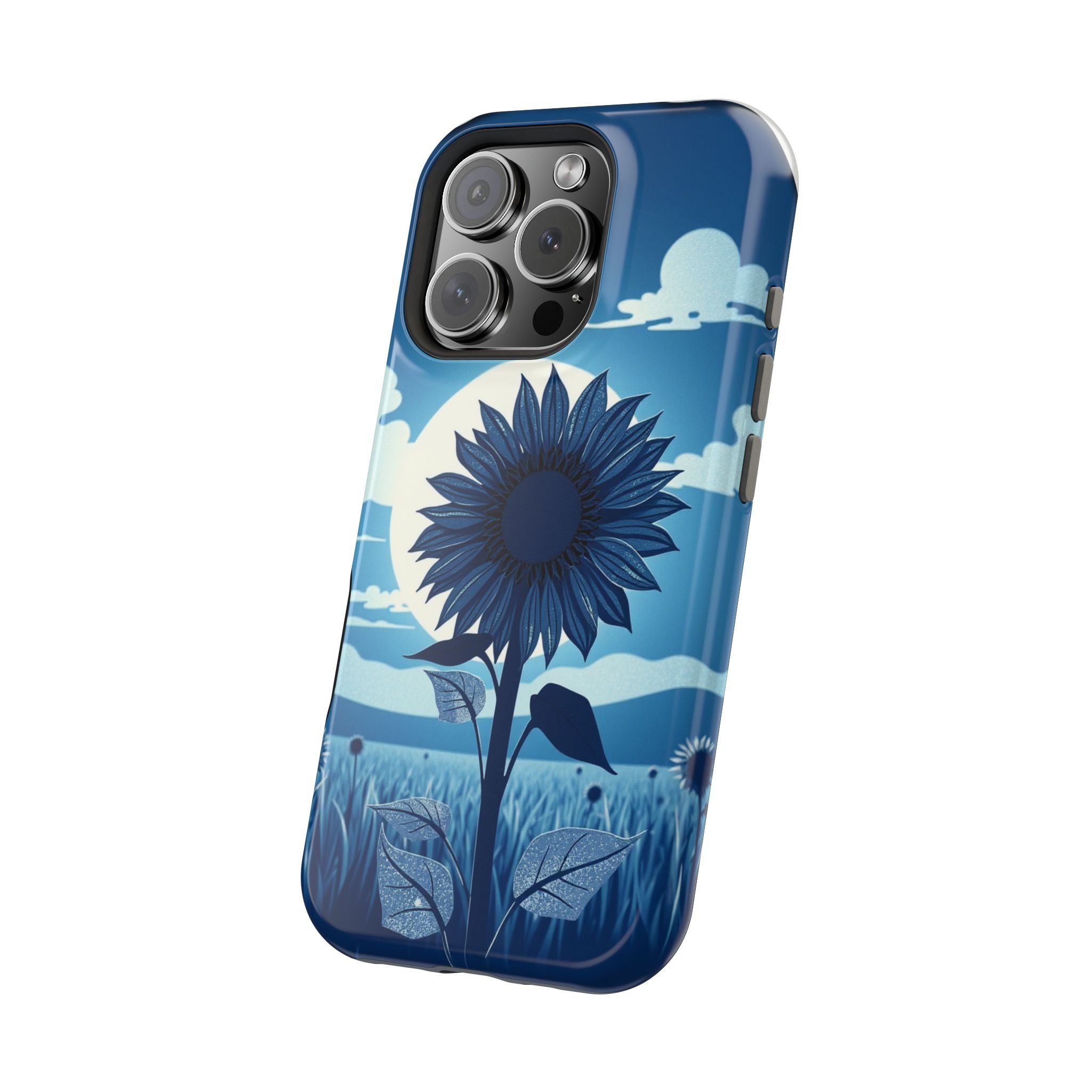 iPhone Sunflower Prairie Paper Cut Art Slim Everyday Designer Case · iPhone Case
