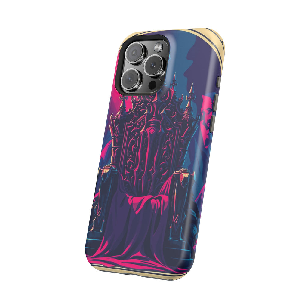 iPhone Lich King Throne Vintage Retro Poster Slim Everyday Designer Case · iPhon