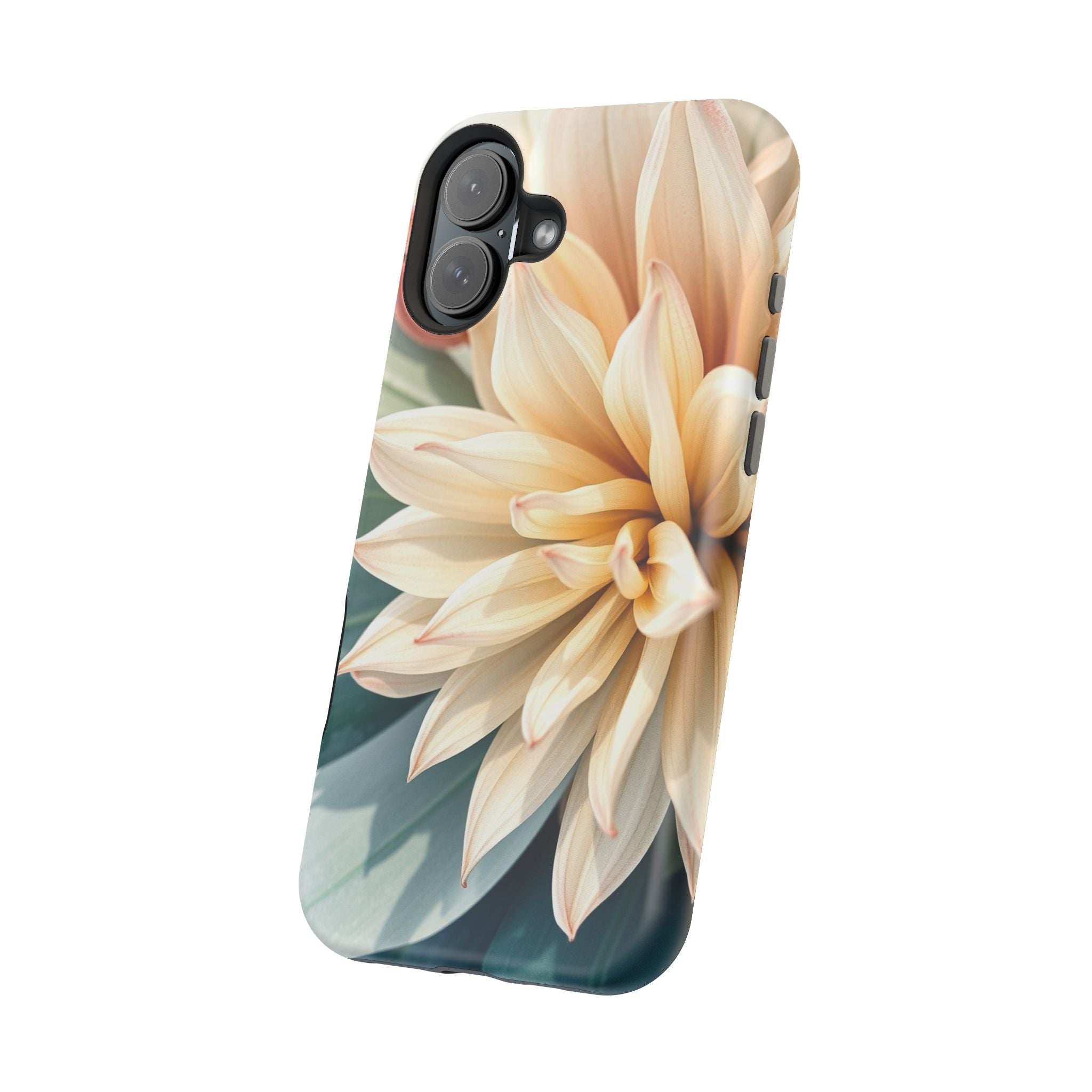 iPhone Neon Floral Radiant Design Clean Minimal Snap Case · iPhone Case