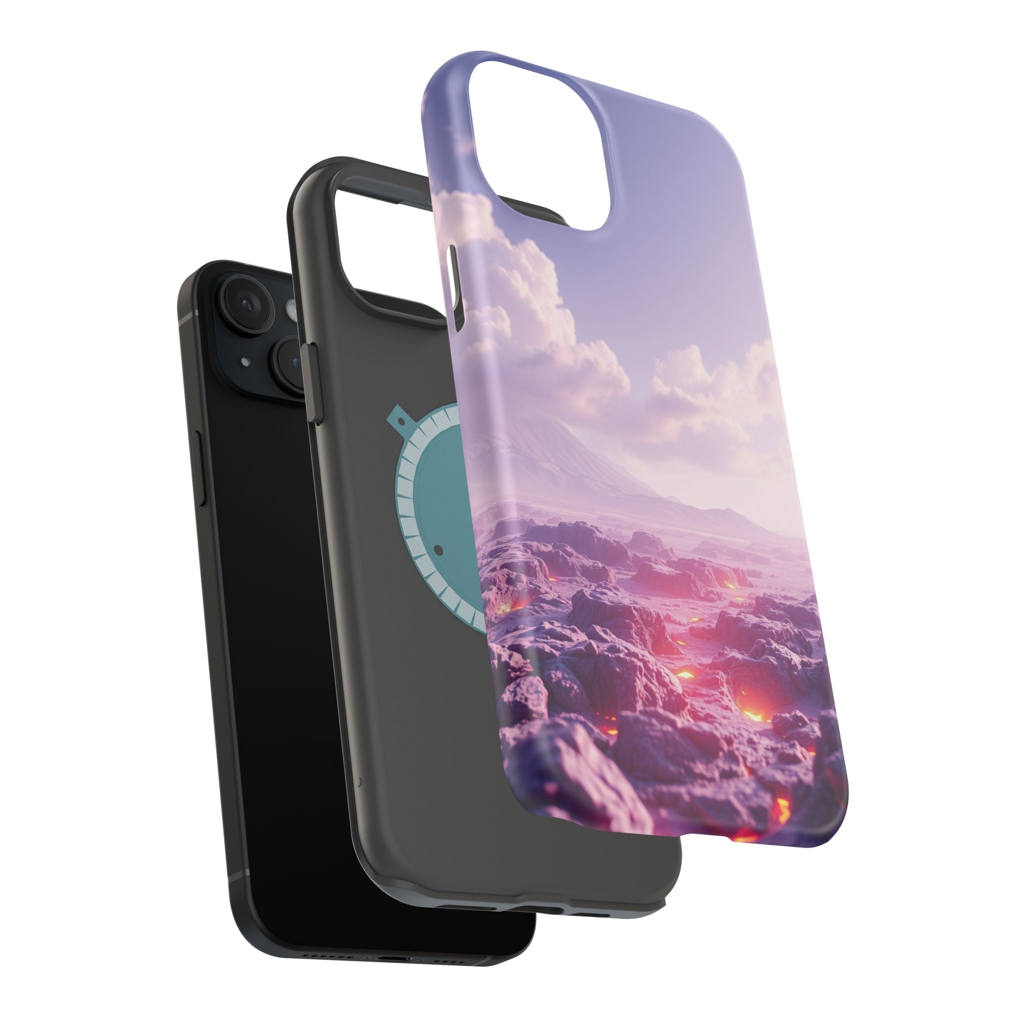 iPhone Lava Field Cinematic Art Slim Everyday Designer Case · iPhone Case