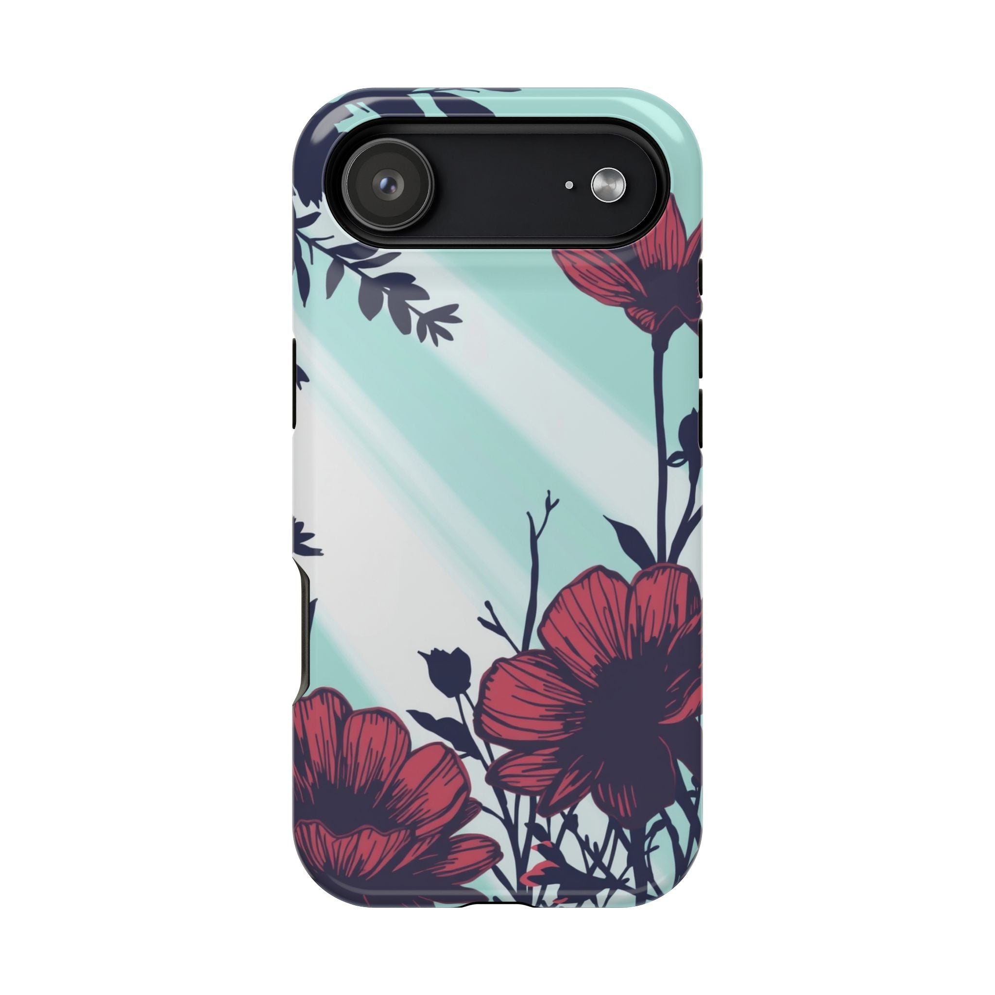 iPhone Floral Silhouette Cinematic Art Slim Everyday Designer Case · iPhone Case