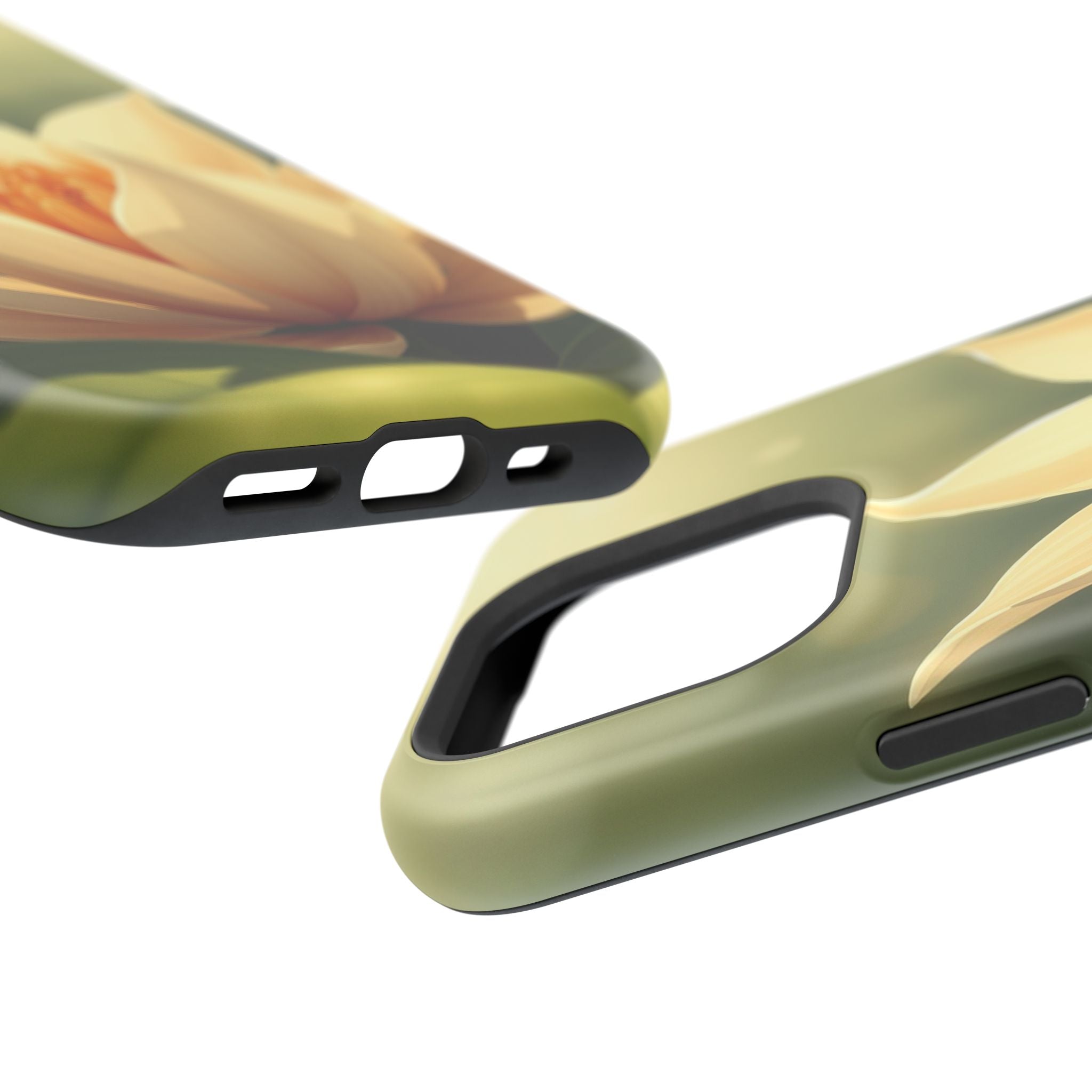 iPhone Bloom and Leaf Grunge Distressed Slim Everyday iPhone Designer · iPhone C