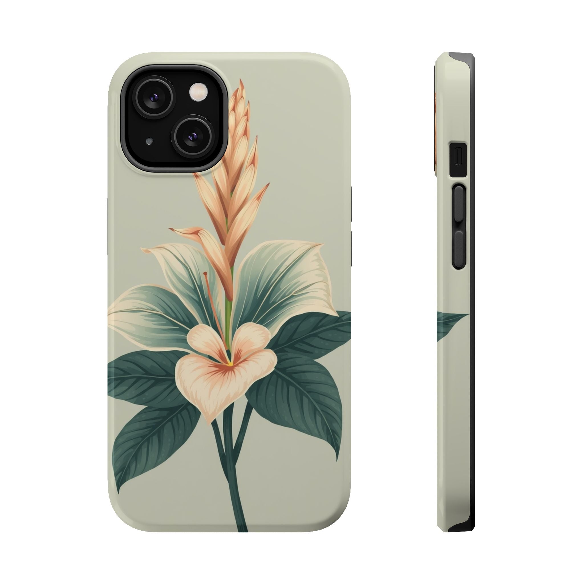 iPhone Tropical Bloom Cinematic Art Slim Everyday Designer Case · iPhone Case