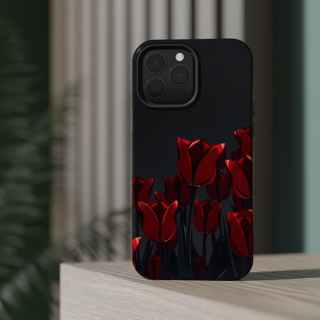 iPhone Tulip Row Mystic Art 10 Slim Everyday Designer Case · iPhone Case