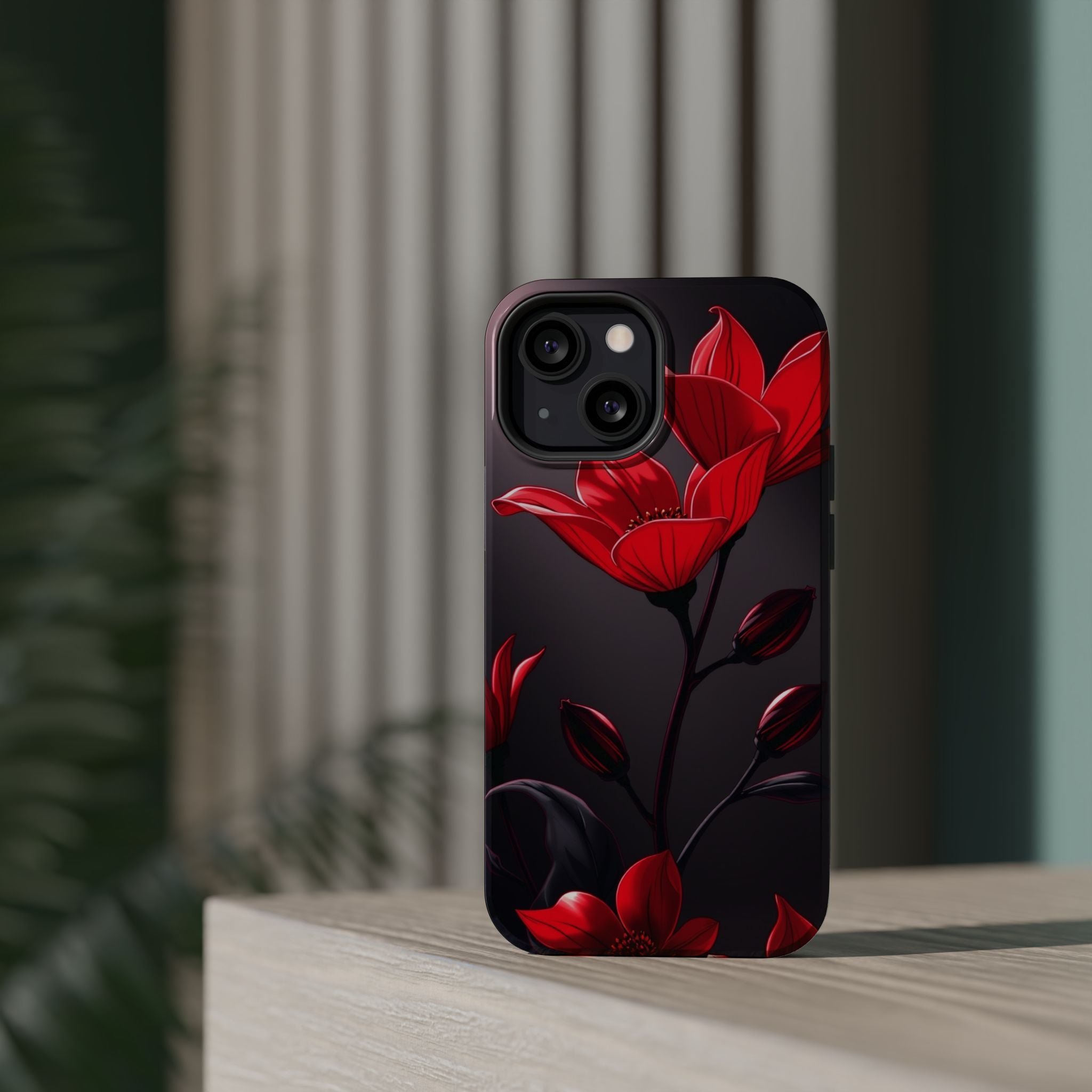 iPhone Dreamy Neon Floral Design Bold Modern Everyday Snap Case · iPhone Case