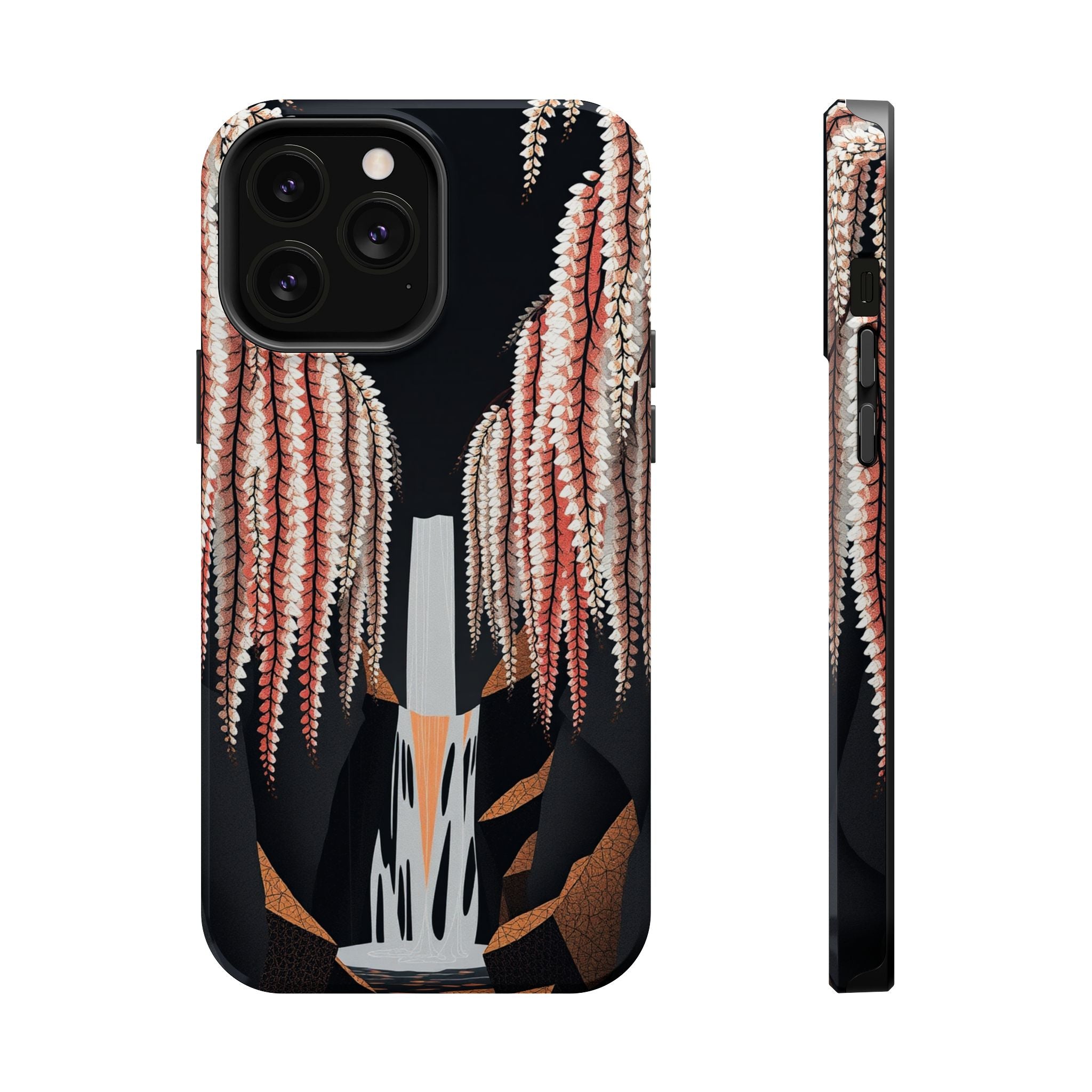 iPhone Earthy Wisteria Cascade Design Slim Everyday iPhone 10 Designer · iPhone