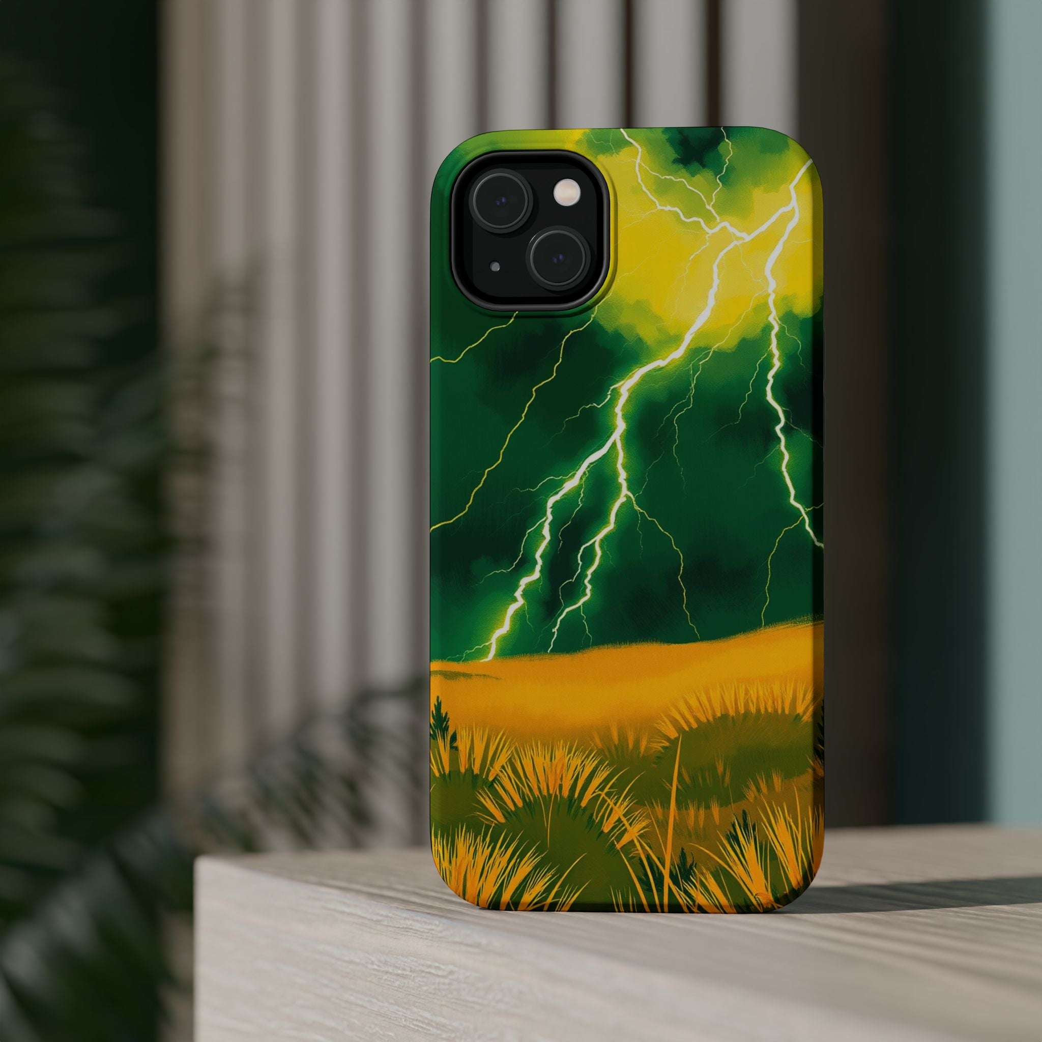 iPhone Vibrant Prairie Lightning Design Slim Everyday iPhone Designer · iPhone C
