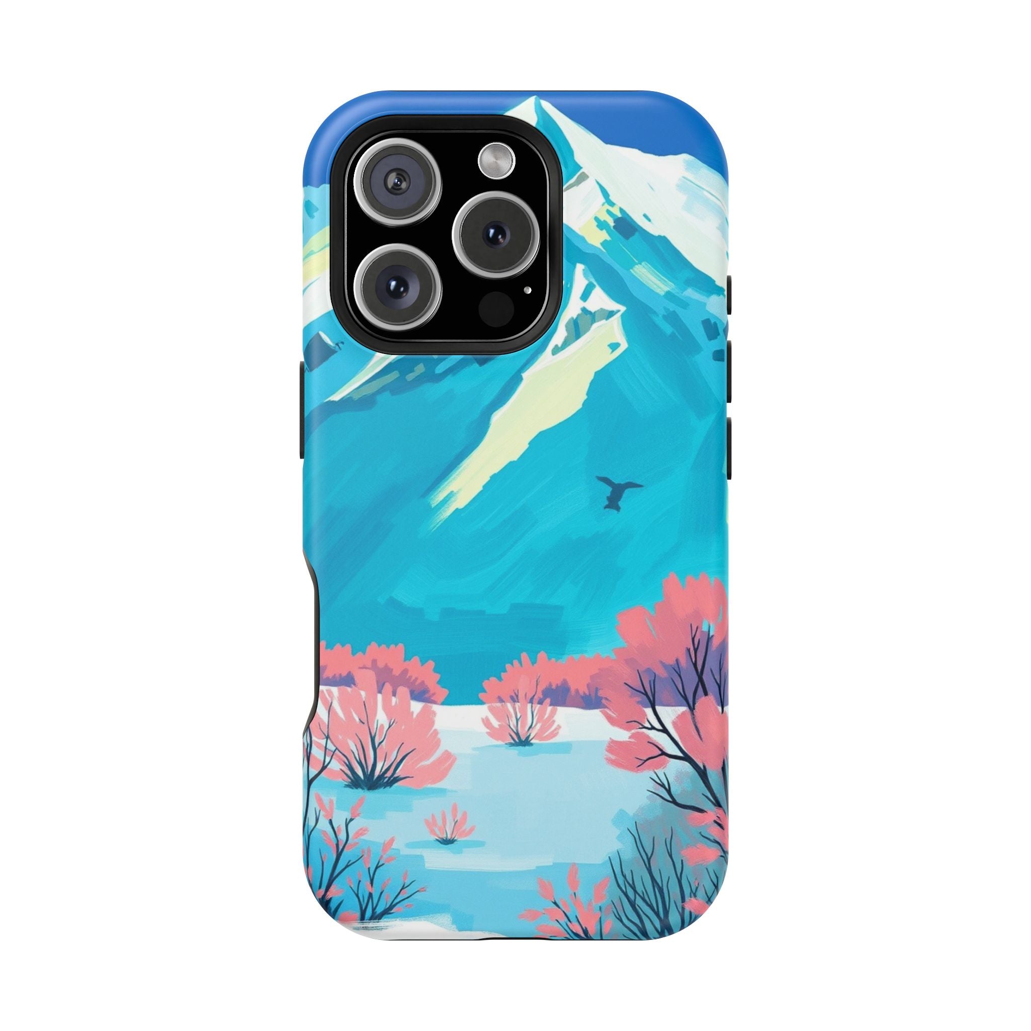 iPhone Snow Field Electric Art Slim Everyday Designer Case · iPhone Case