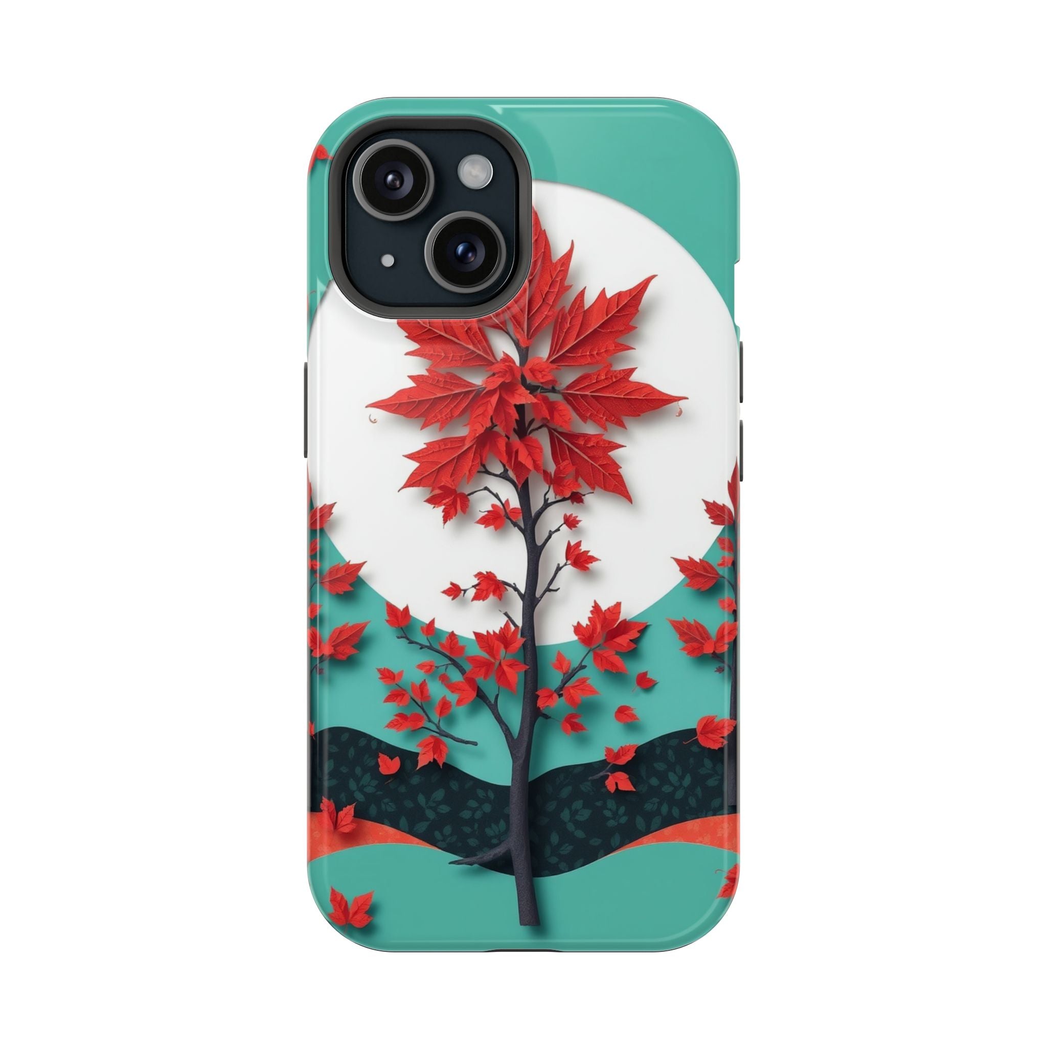 iPhone Autumn Maple Mystic Art Slim Everyday Designer Case · iPhone Case