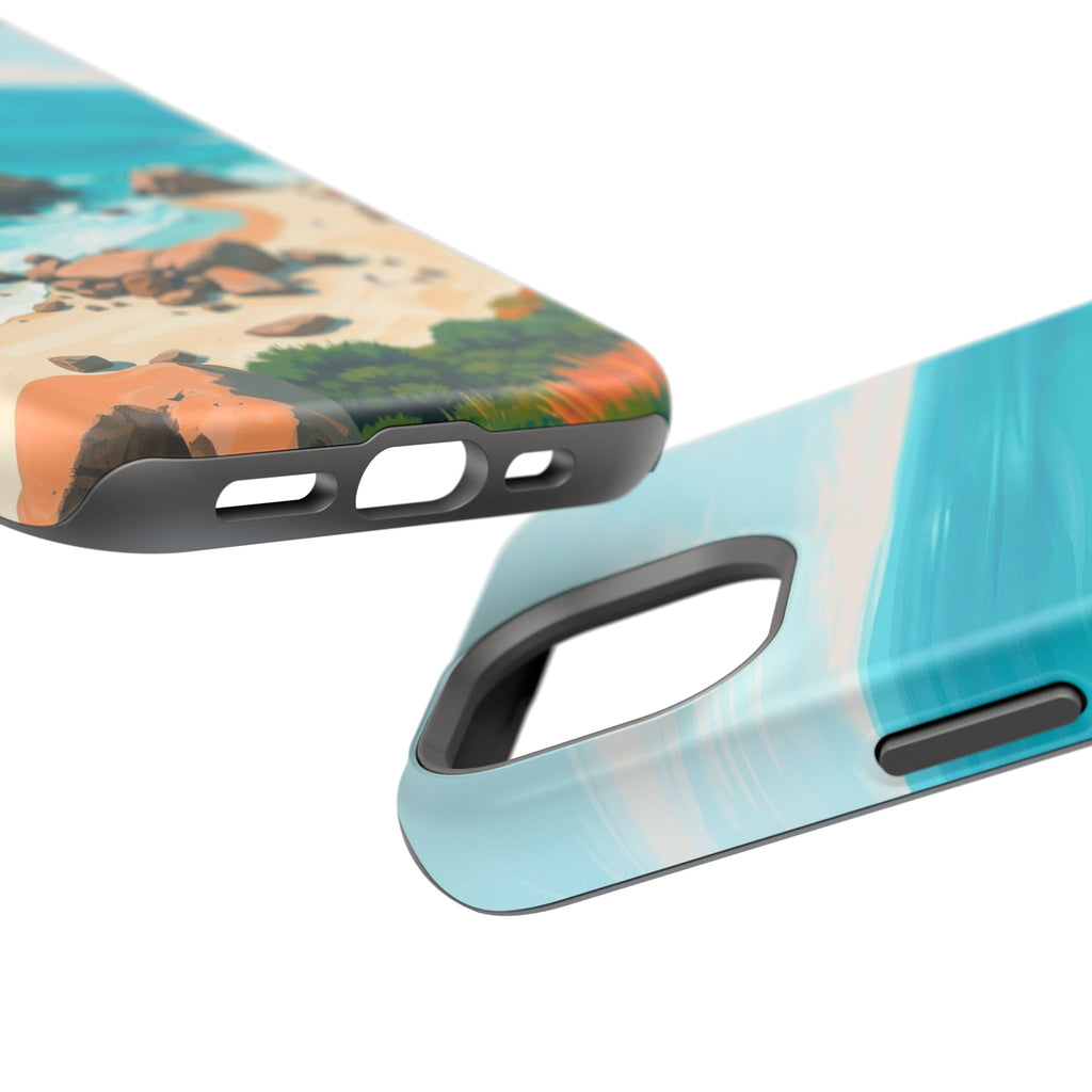 iPhone Pebble Beach Cinematic Art Bold Modern Everyday Snap Case · iPhone Case
