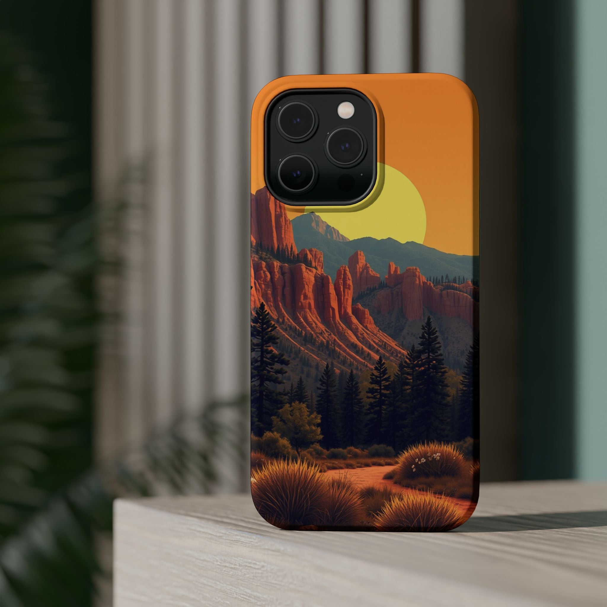 iPhone Pine Ridge Enchanted Art Slim Everyday Designer Case · iPhone Case