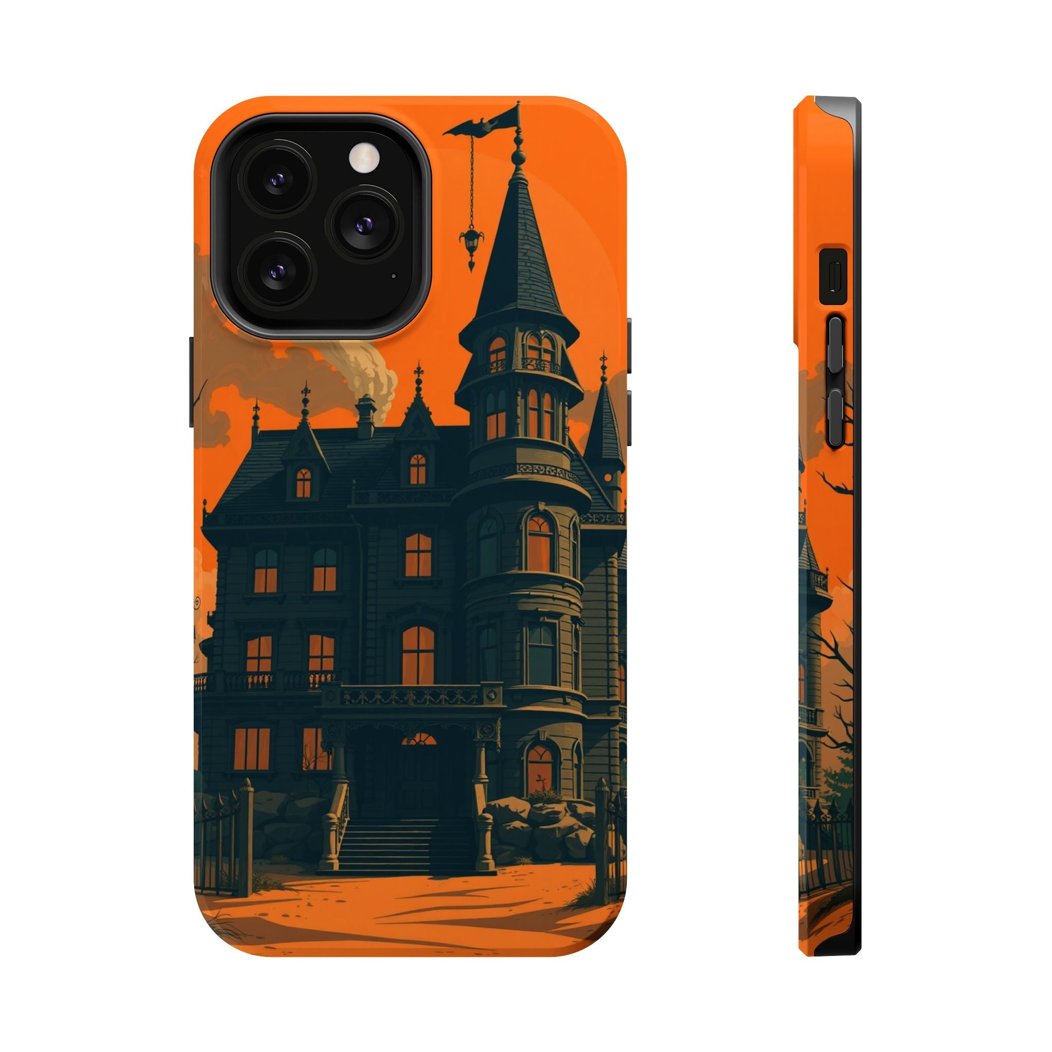 iPhone Vibrant Haunted Mansion Design Slim Everyday Designer Case · iPhone Case