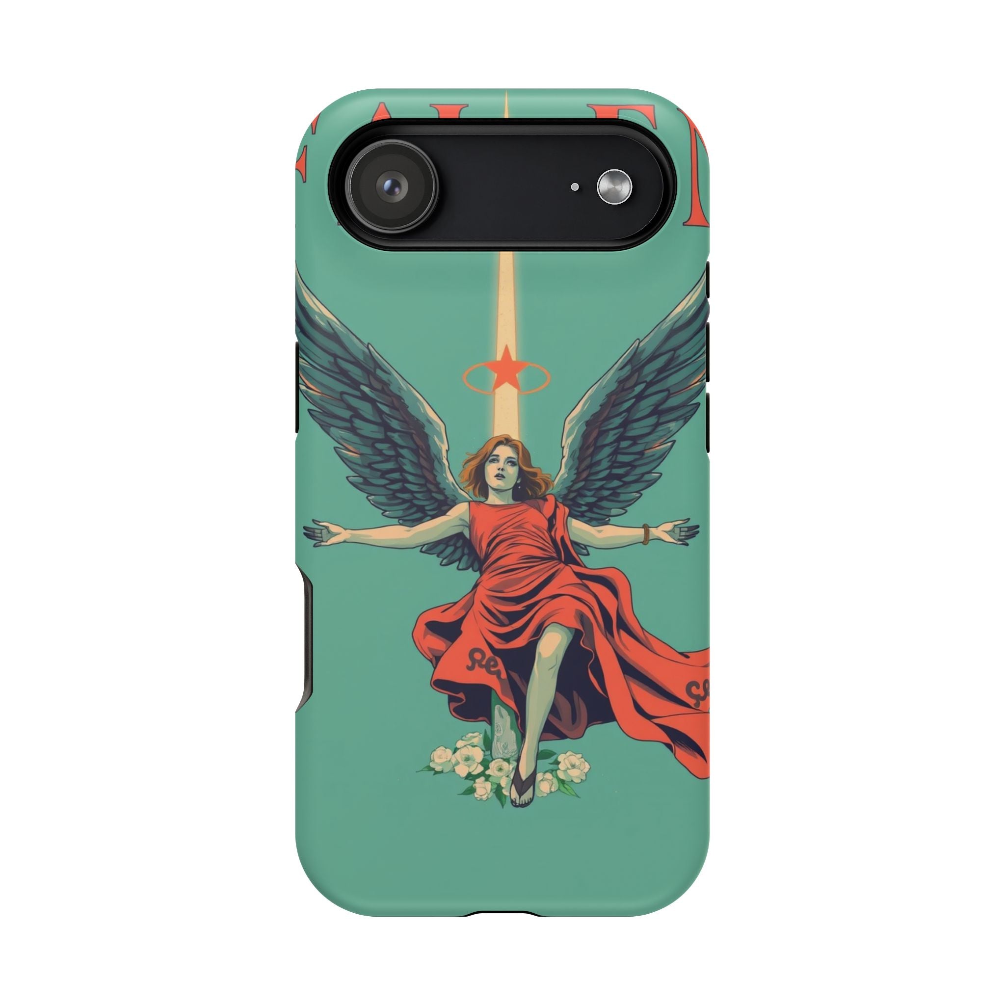 iPhone Radiant Fallen Angel Design Bold Modern Everyday Snap Case · iPhone Case