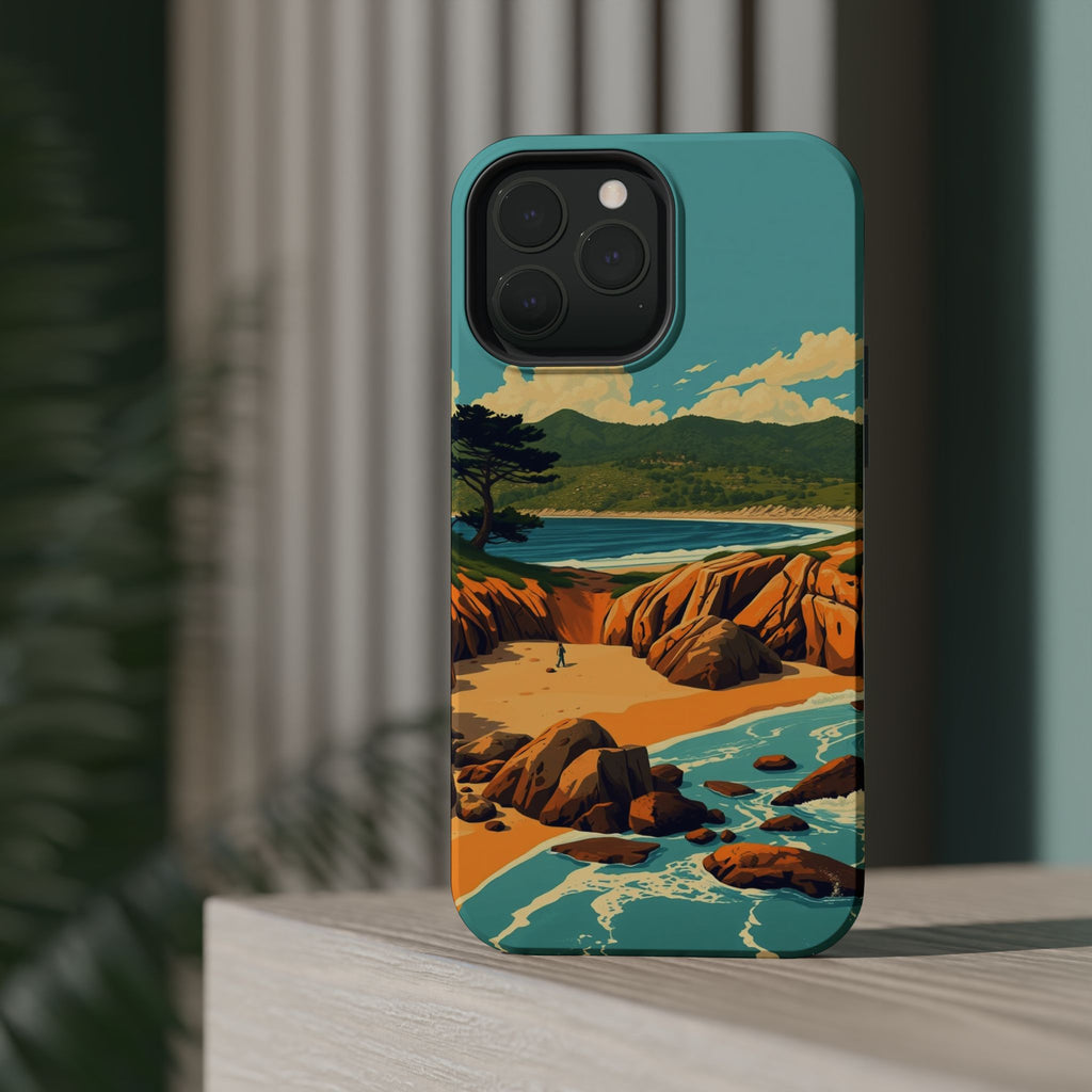 iPhone Pebble Beach Vintage Retro Poster Slim Everyday iPhone Designer · iPhone