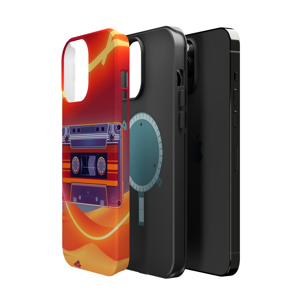 iPhone Cassette Tape Rewind Bold Art Slim Everyday Designer Case · iPhone Case