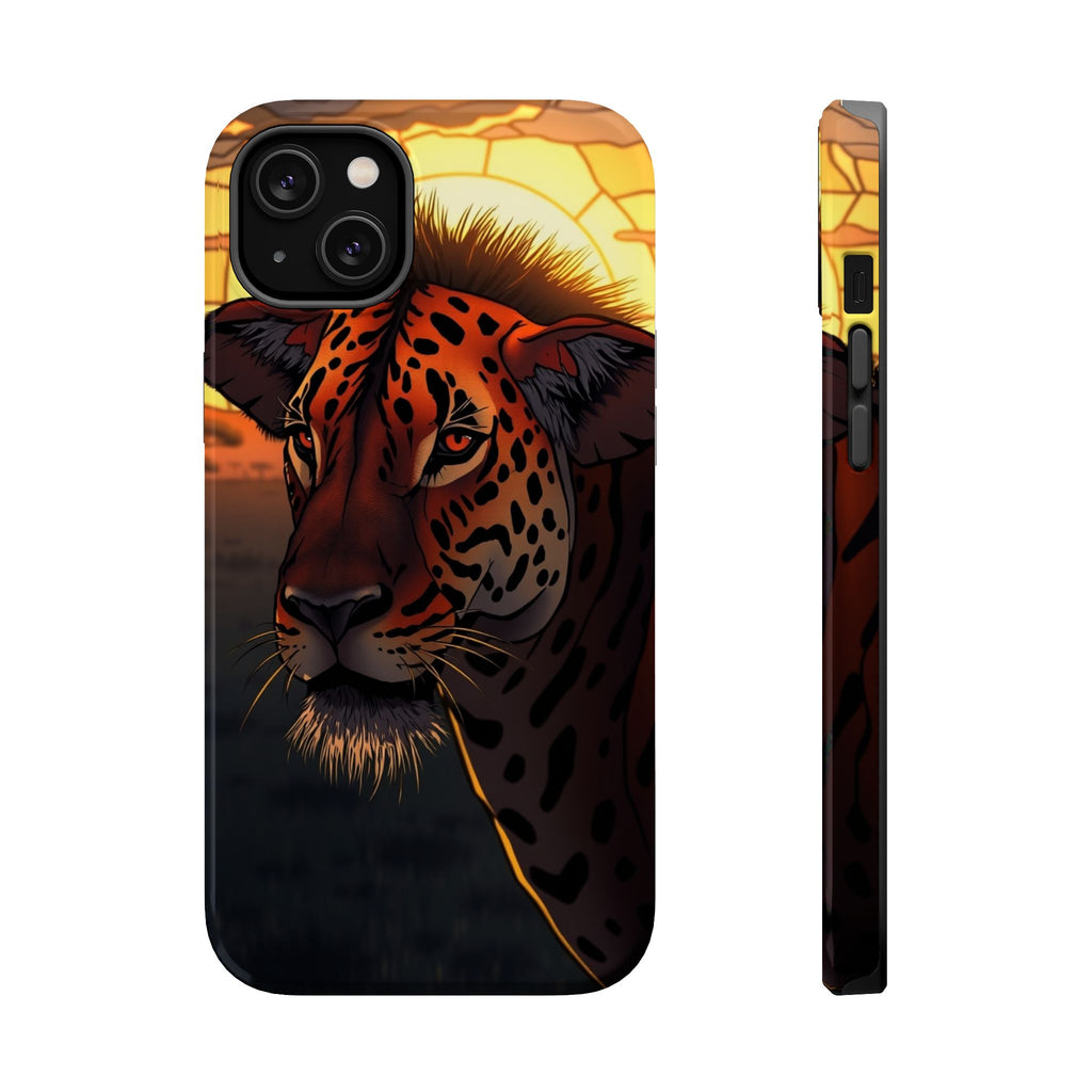 iPhone Savanna Horizon Stained Glass Slim Everyday Designer Case · iPhone Case