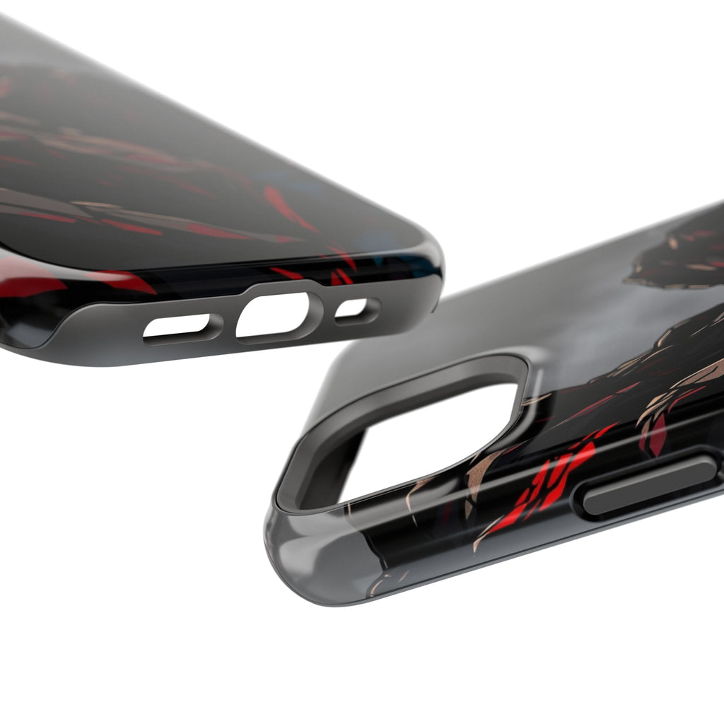 iPhone Black And Crimson Rocky Coastline Slim Everyday iPhone 11 · iPhone Case