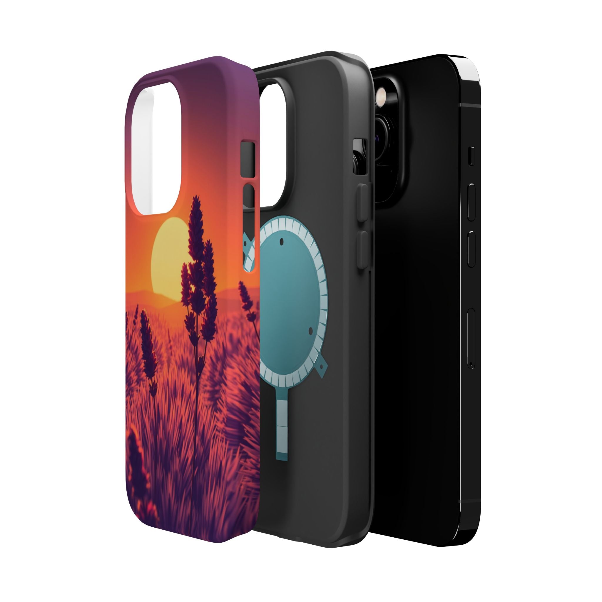 iPhone Sunset Amber And Peach Lavender Haze Slim iPhone Everyday · iPhone Case