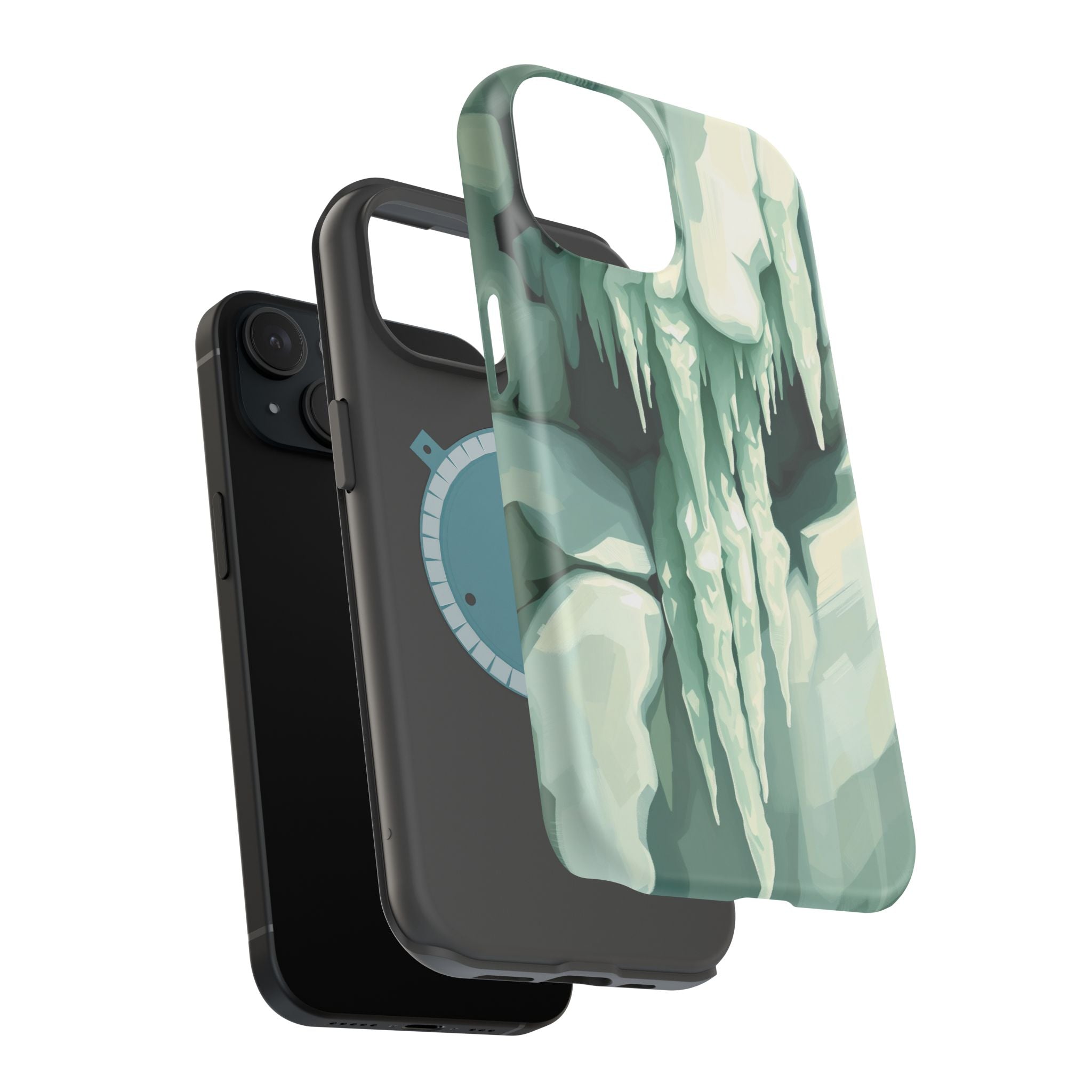 iPhone Earthy Icicle Formation Design Slim Everyday Designer Case · iPhone Case