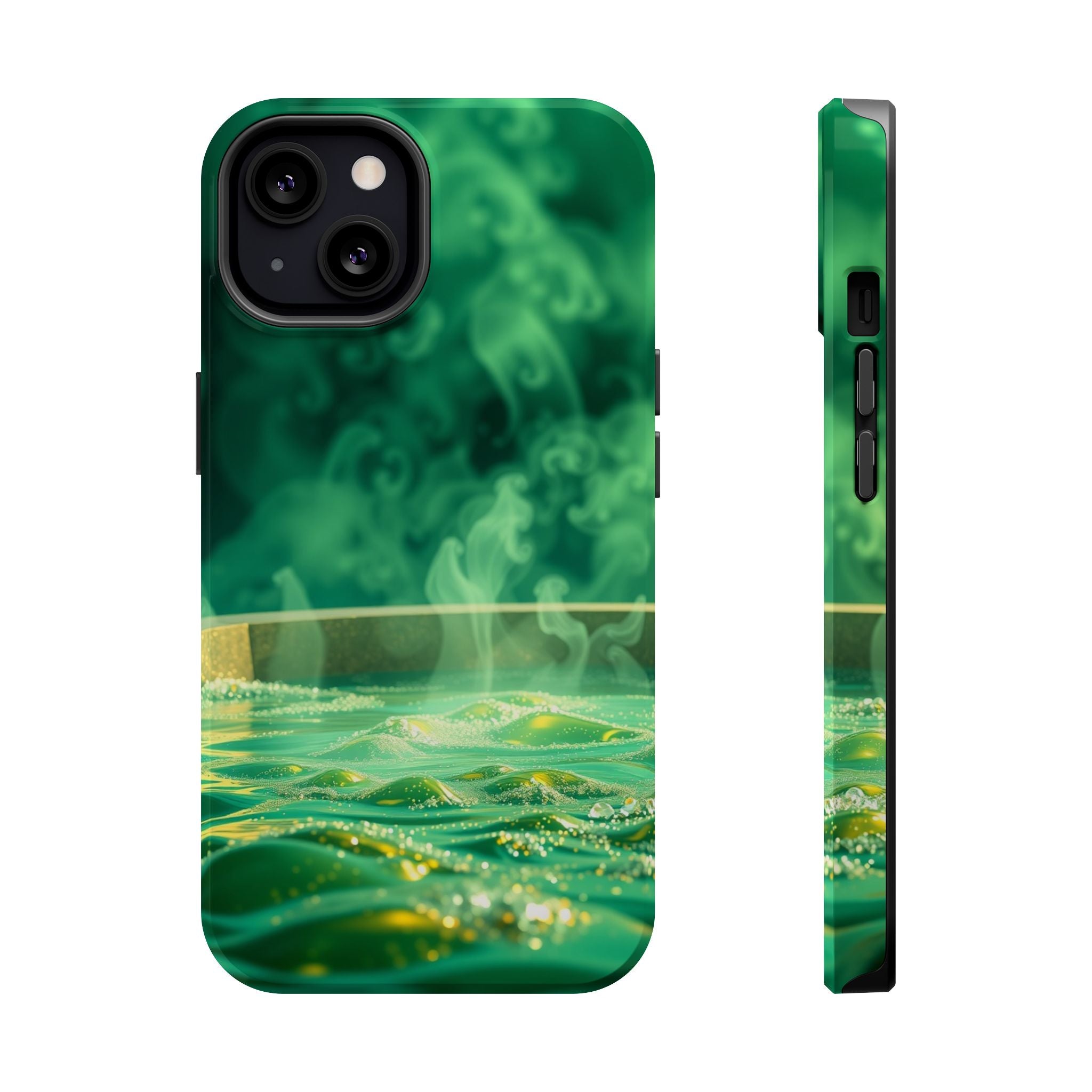 iPhone Hot Spring Steam Cinematic Art Slim Everyday Designer Case · iPhone Case