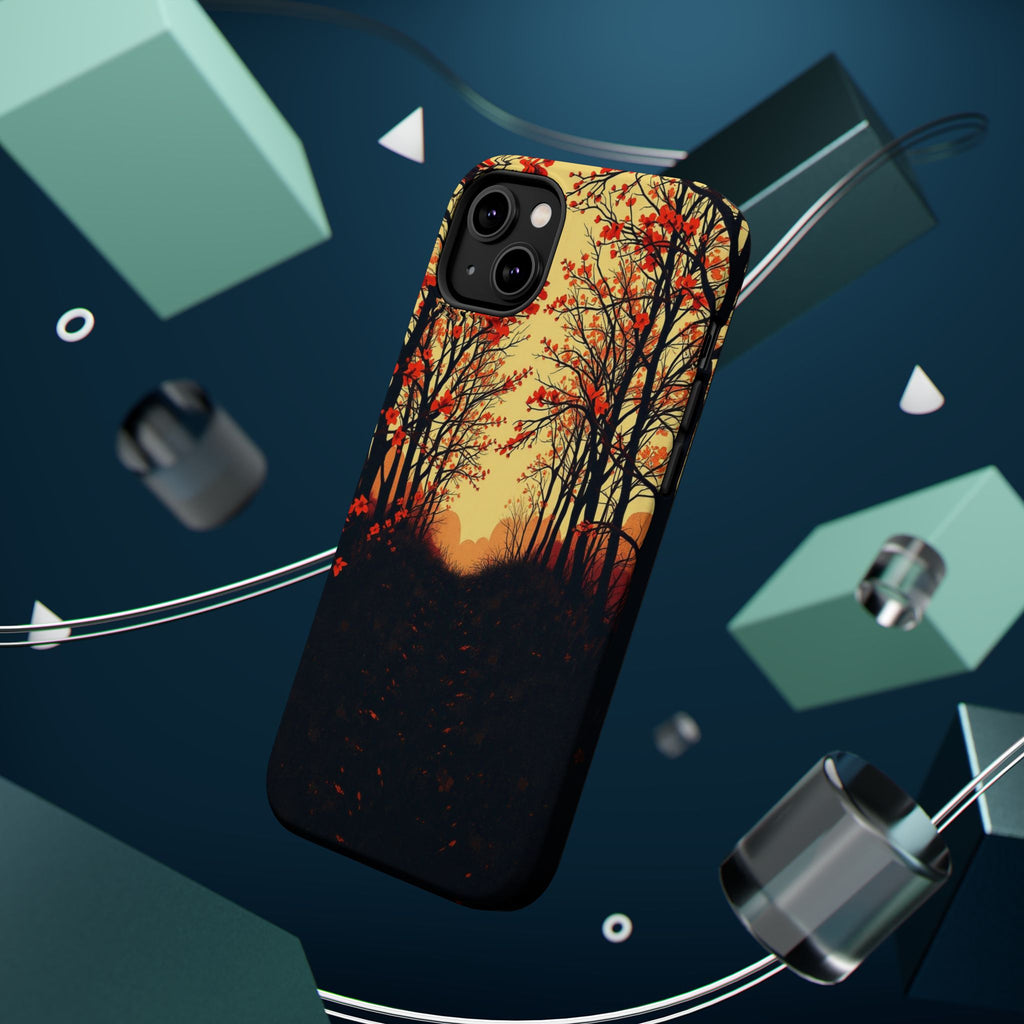 iPhone Dreamy Blossom Trail Design Bold Modern Everyday Snap Case · iPhone Case