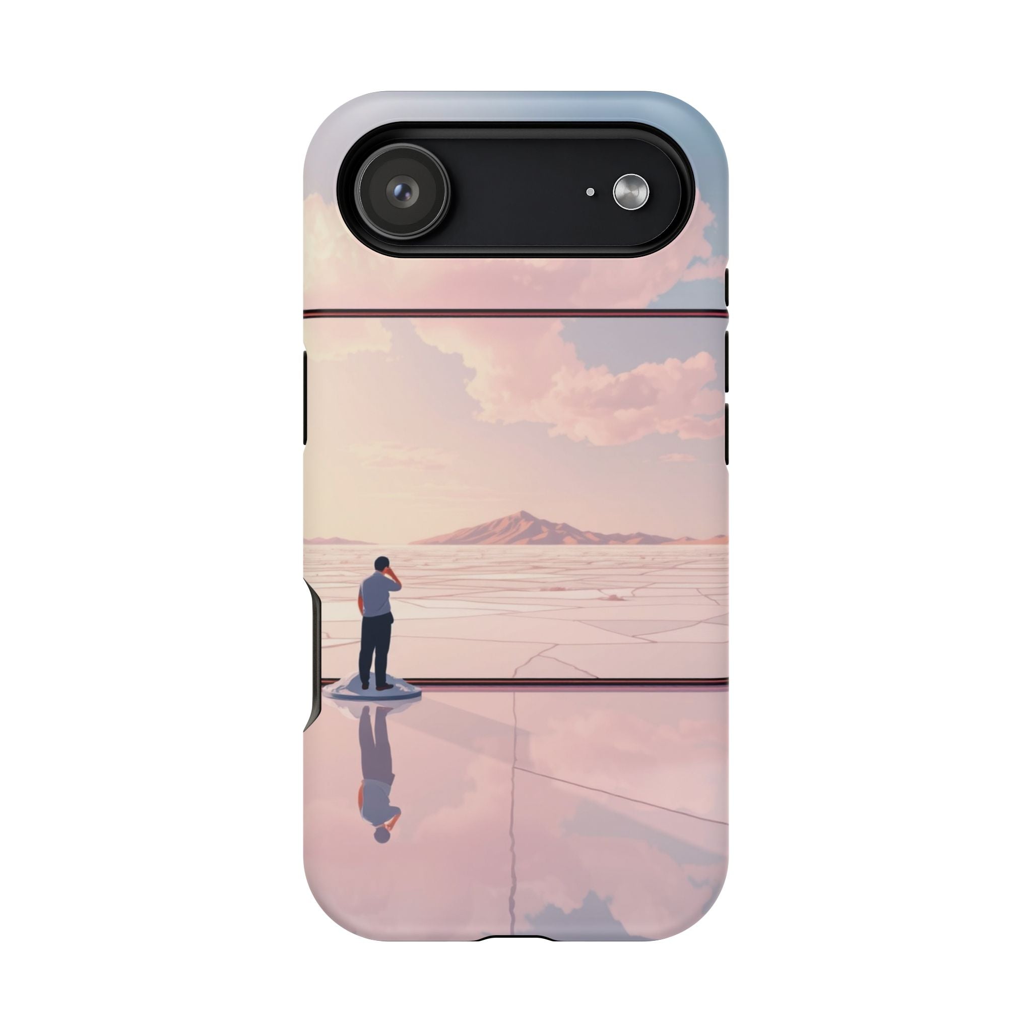 iPhone Salt Flat Mirror Stained Glass Slim Everyday Designer Case · iPhone Case
