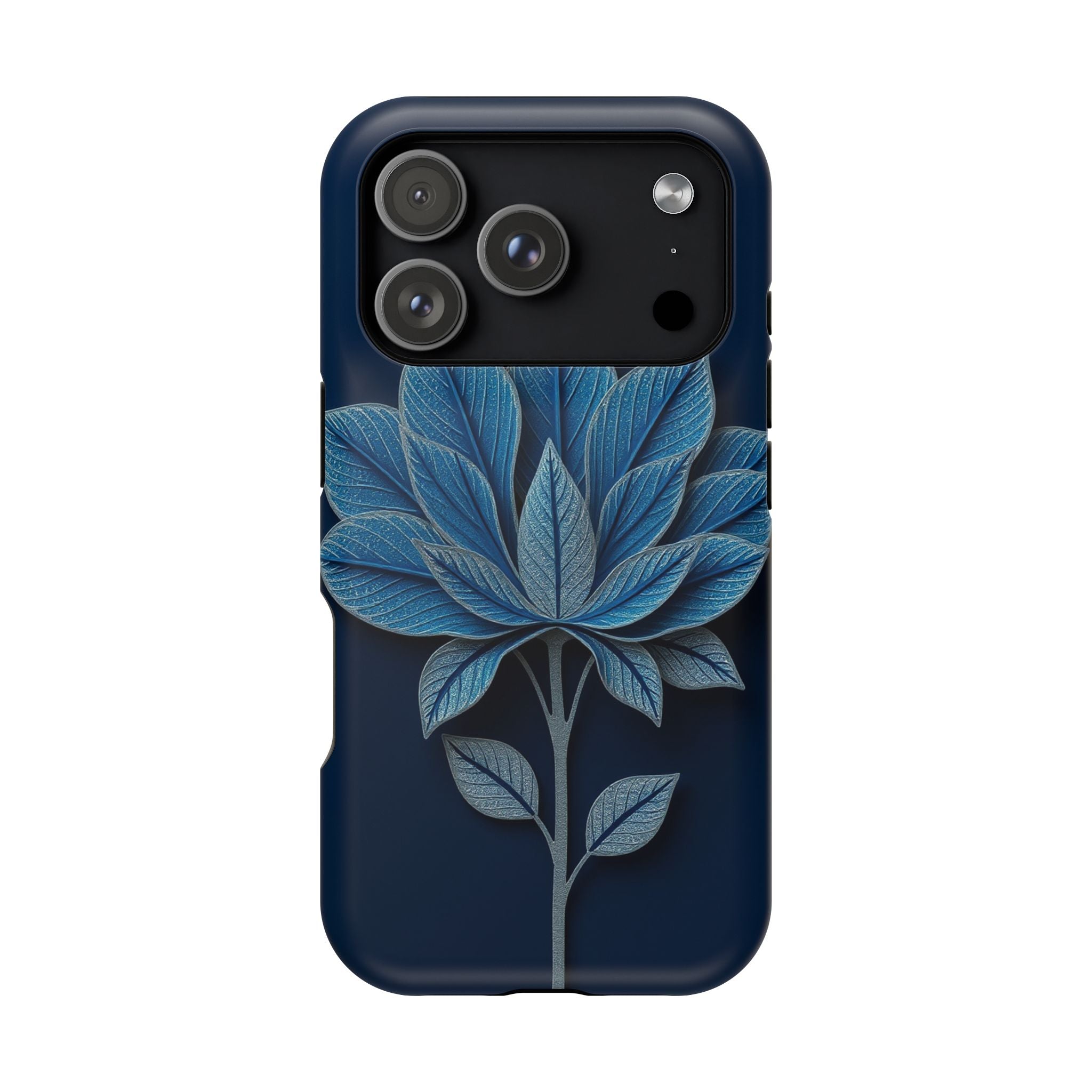 iPhone Night Bloomer Paper Cut Art Bold Modern Everyday Snap Case · iPhone Case