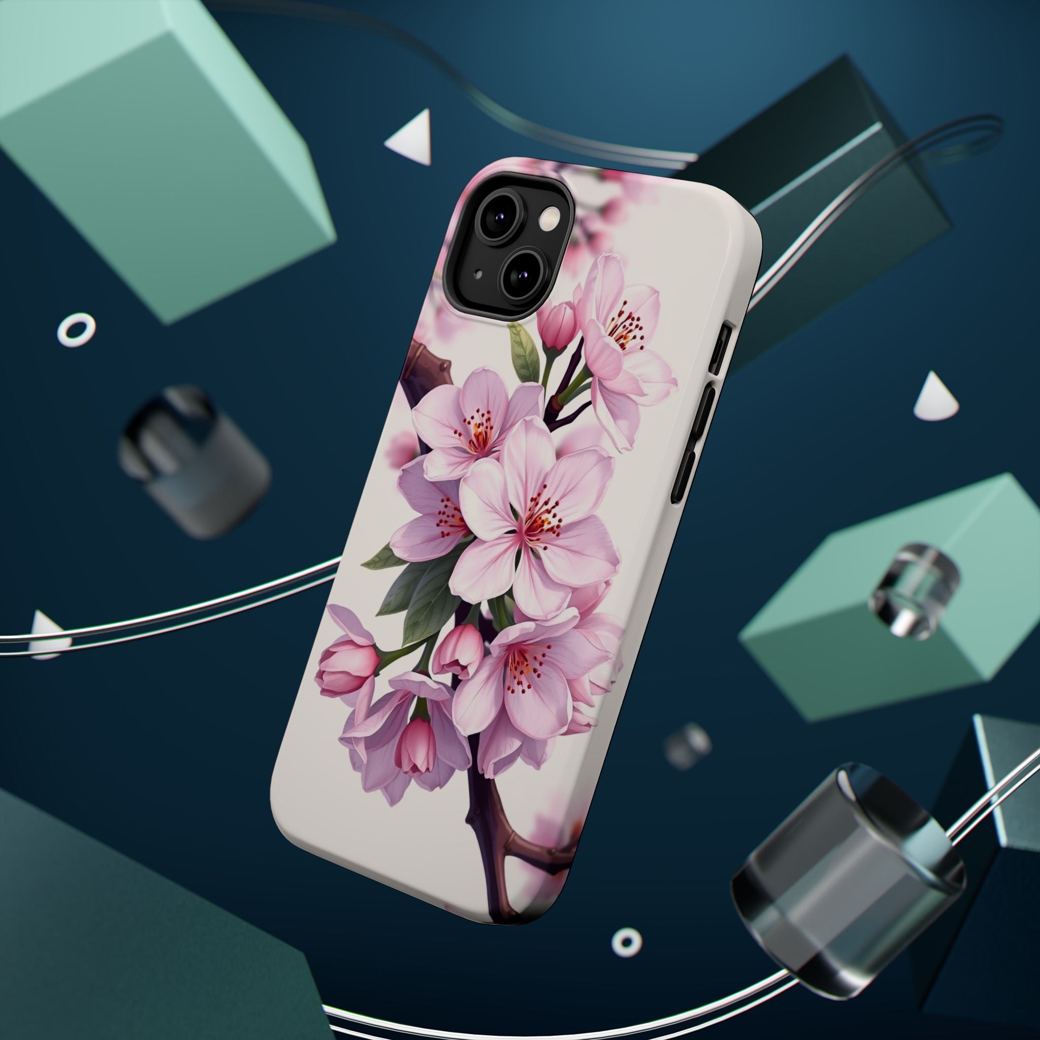 iPhone Cherry Blossom Mystic Art Bold Modern Everyday Snap Case · iPhone Case