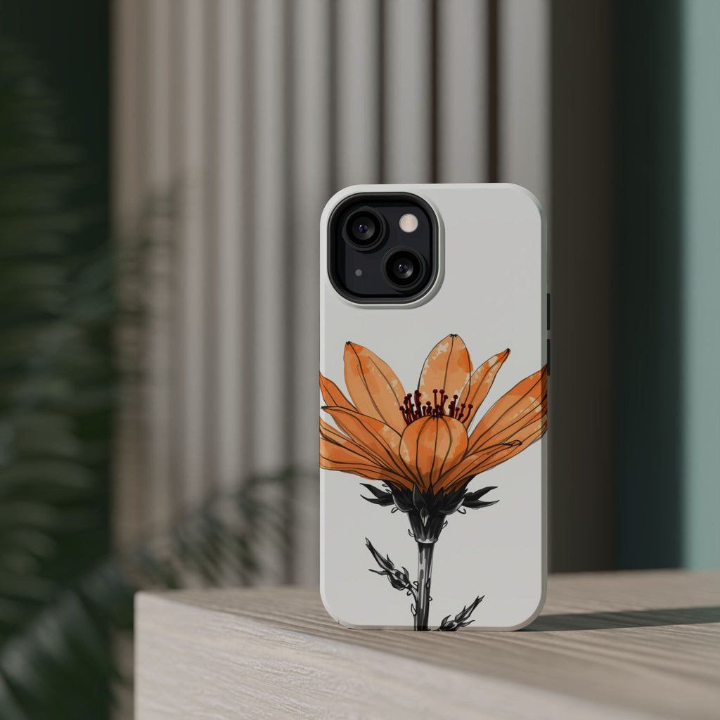 iPhone Earthy Desert Flower Design Bold Modern Everyday Snap Case · iPhone Case