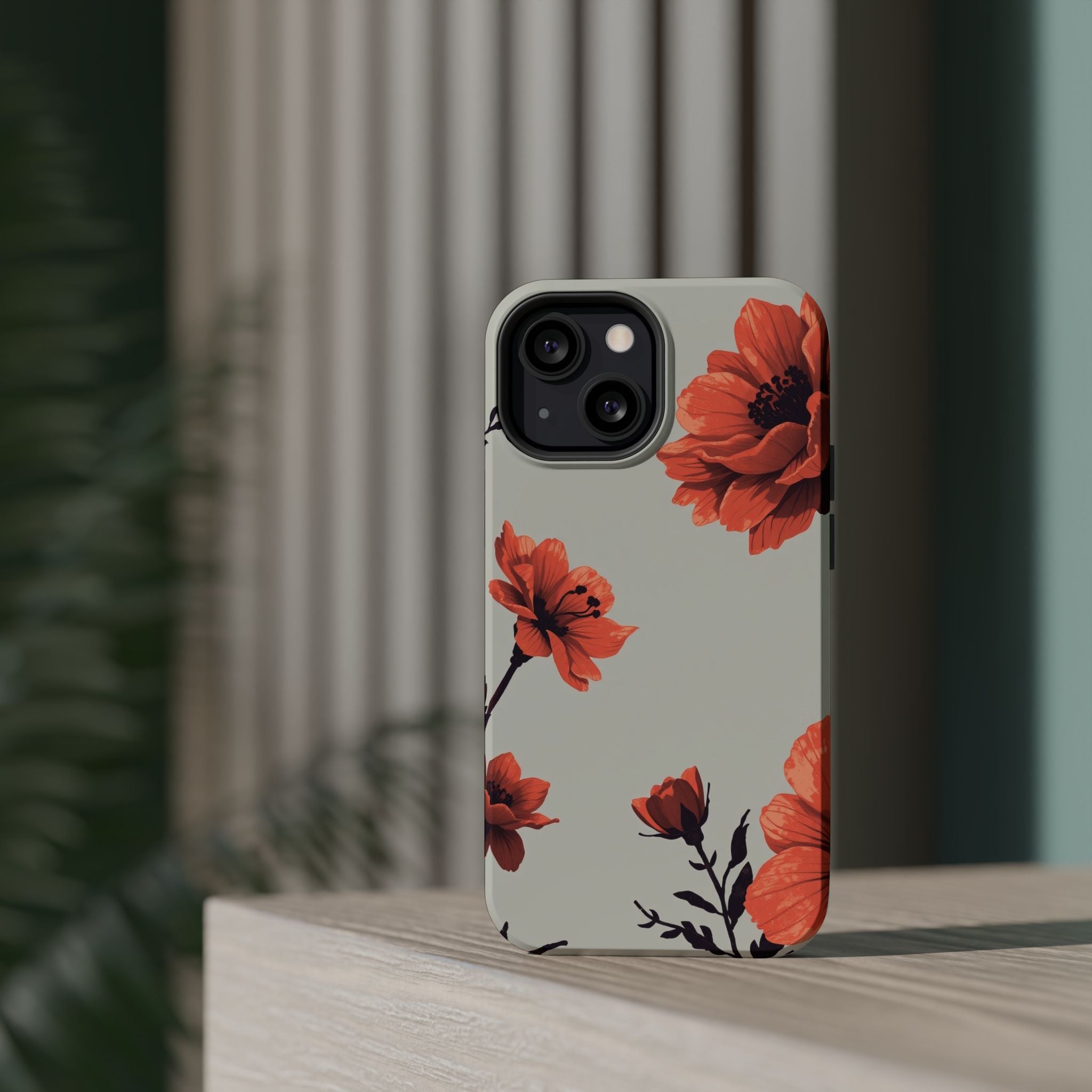 iPhone Dreamy Floral Ink Wash Design Slim Everyday iPhone 13 Designer · iPhone C