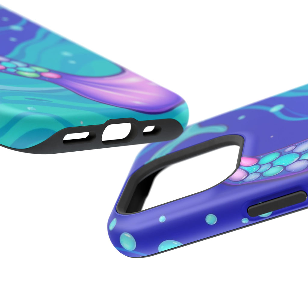 iPhone Mermaid Tail Swirl Kids Fun iPhone Phone Case Gift Artistic · iPhone Case