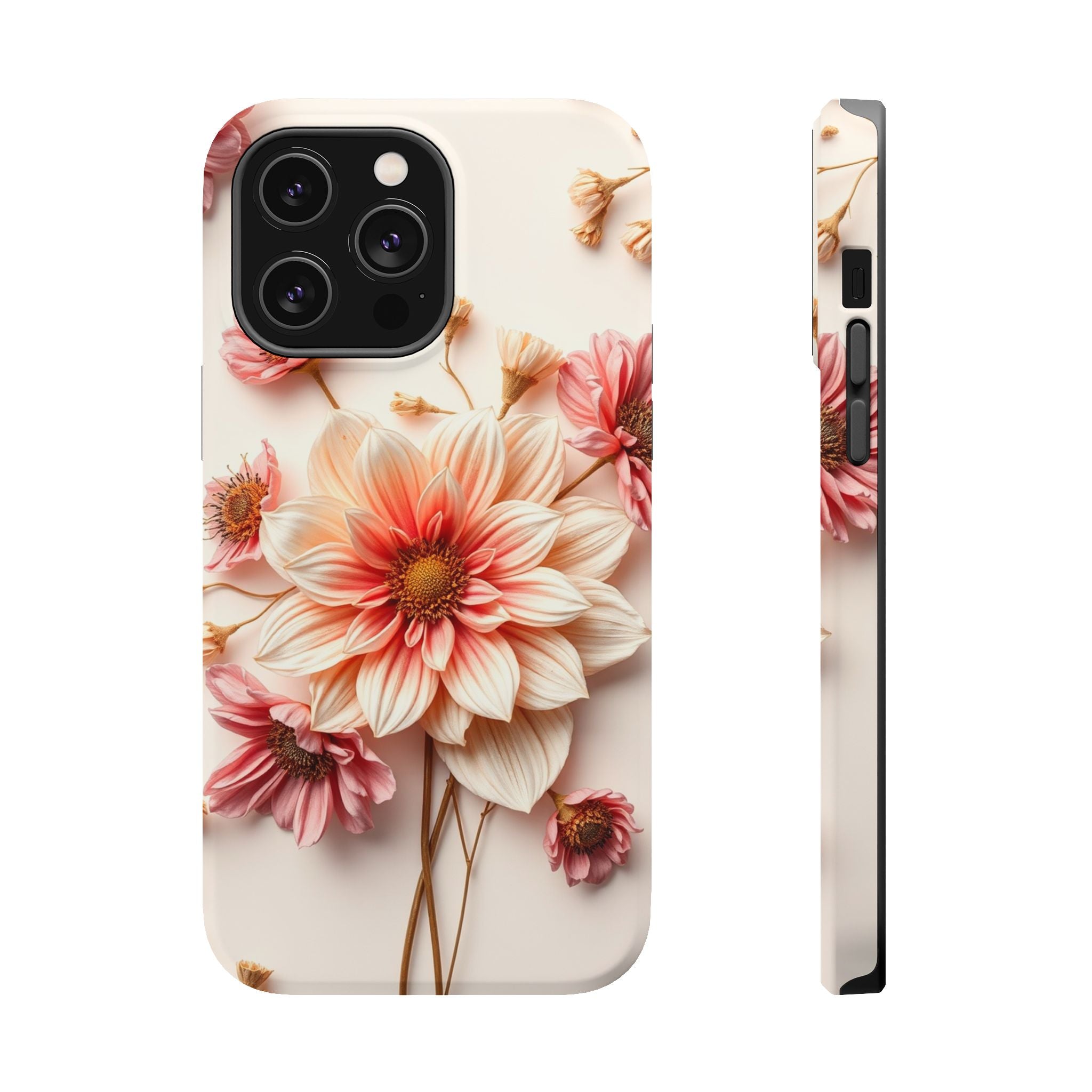 iPhone Dried Flower Flat Lay Enchanted Art Slim iPhone Everyday · iPhone Case