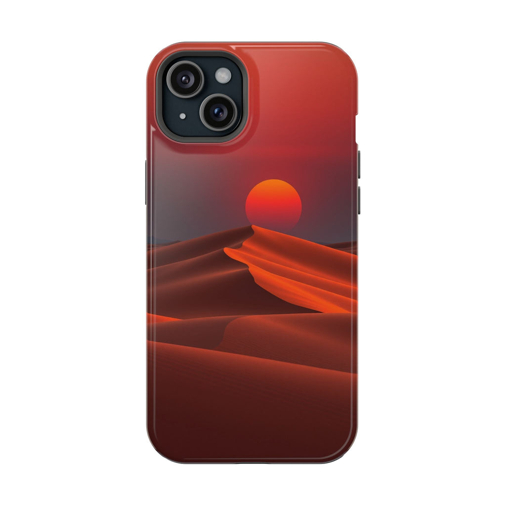 iPhone Sand Dunes at Dusk Electric Art Slim Everyday Designer Case · iPhone Case