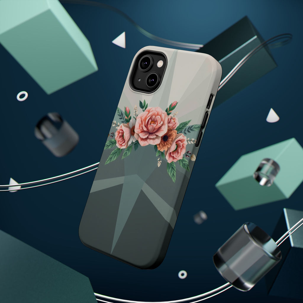 iPhone Floral Crown Abstract Geometric Slim Everyday Designer Case · iPhone Case