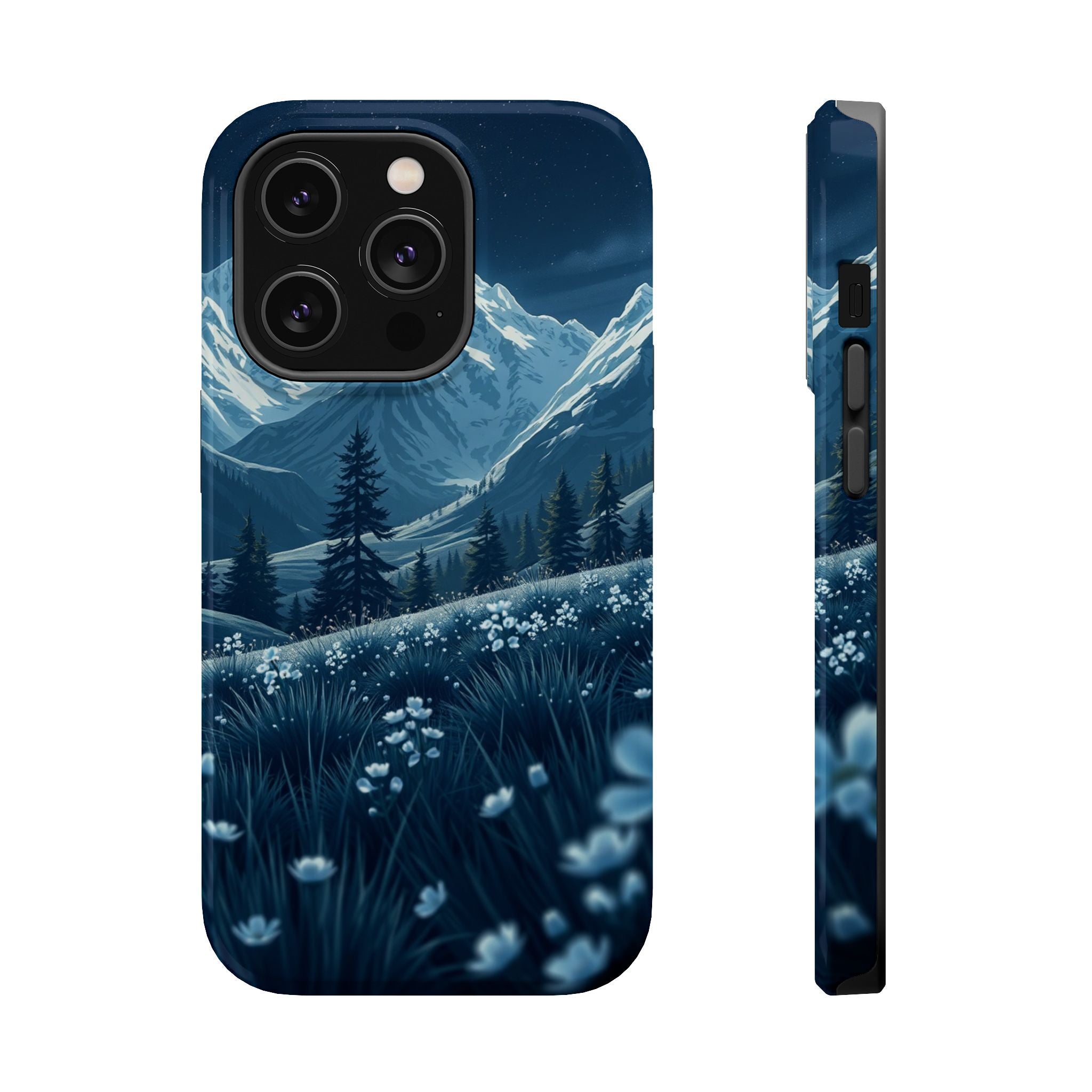 iPhone Dreamy Alpine Meadow Design Bold Modern Everyday Snap Case · iPhone Case