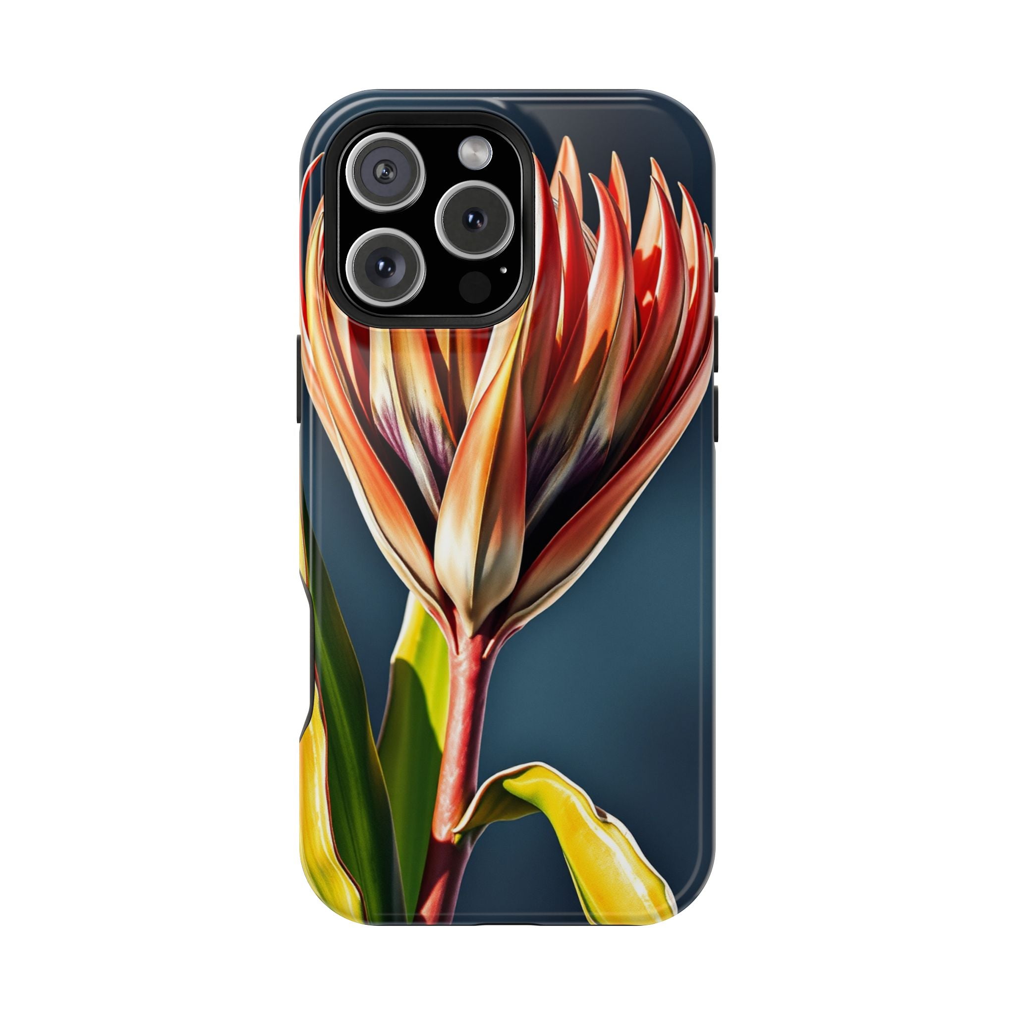 iPhone Protea Bold Vibrant Watercolor Slim Snap Case Ga · iPhone Case