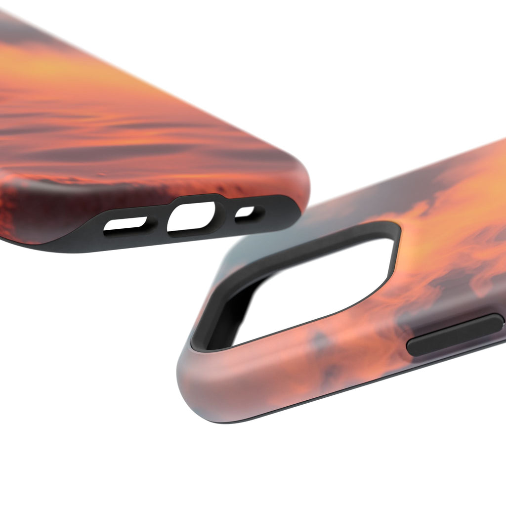iPhone Burnt Orange And Sand Hot Spring Steam Slim iPhone Everyday · iPhone Case