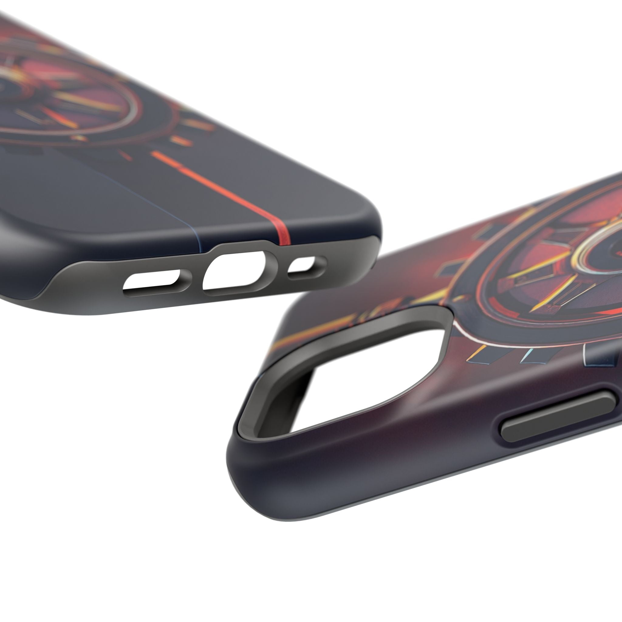 iPhone Rotary Electric Art Phone Bold Modern Everyday Snap Case · iPhone Case