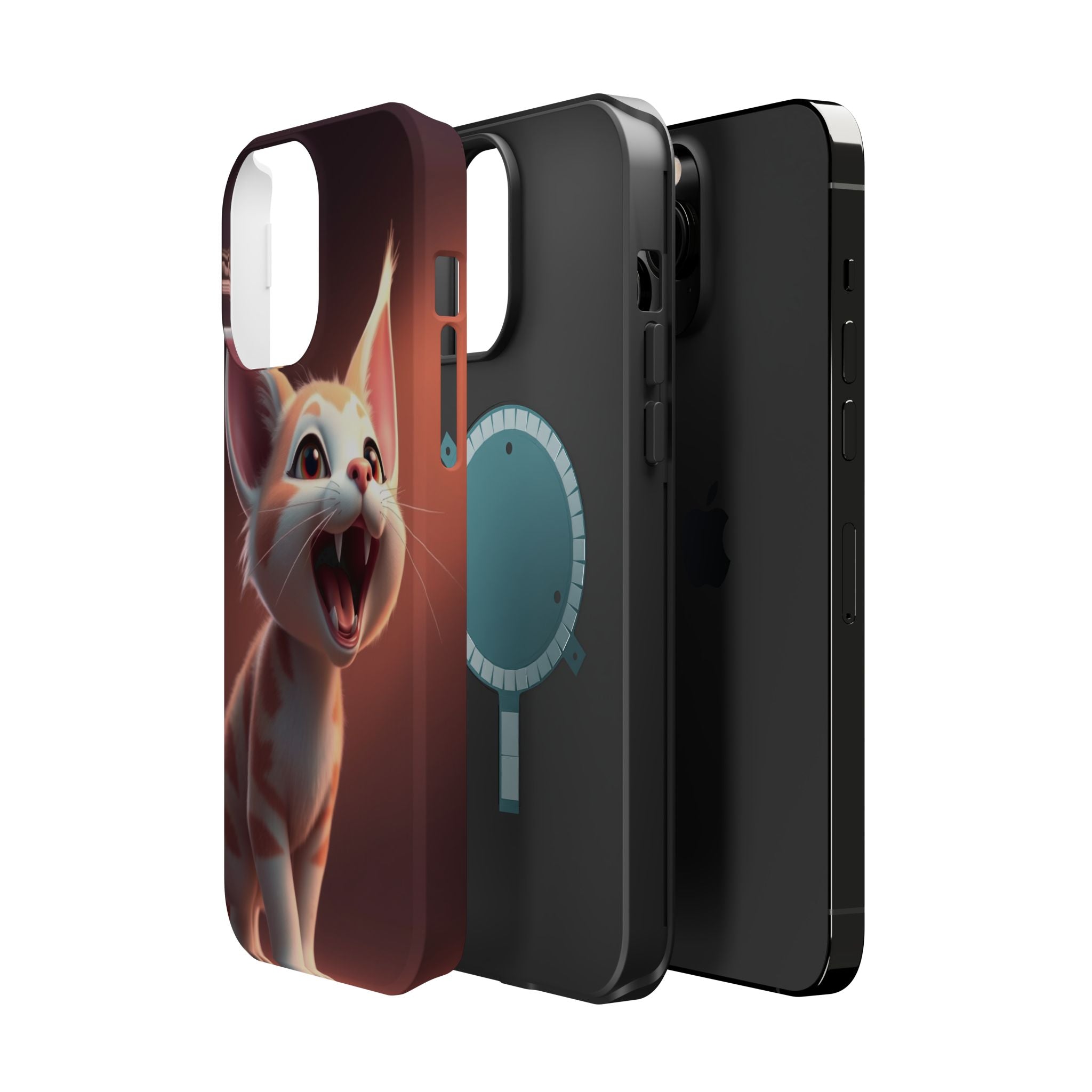 iPhone Feral But Friendly Mystic Art Slim Everyday Designer Case · iPhone Case
