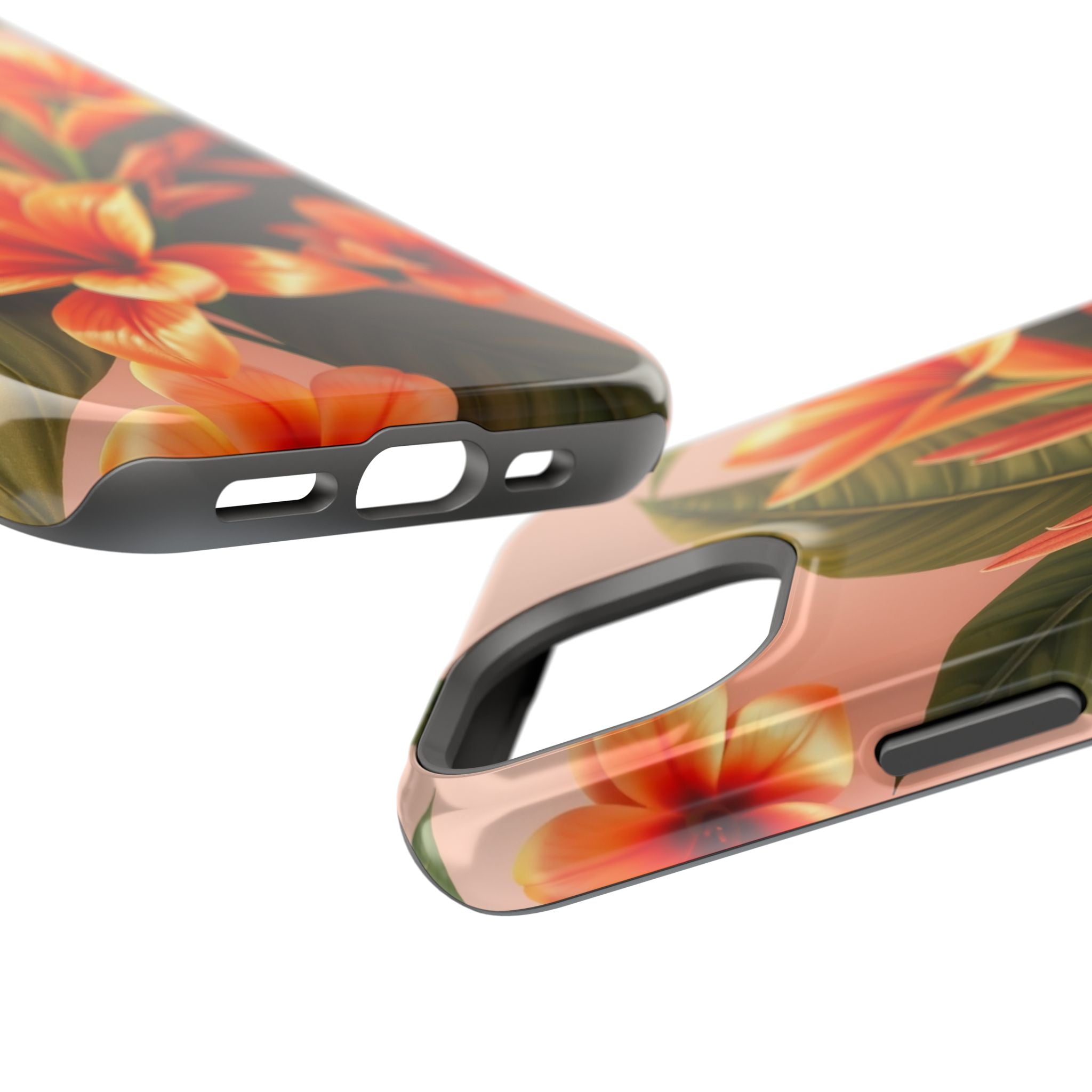 iPhone Tropical Bloom 3D Digital Bold Modern Everyday Snap Case · iPhone Case