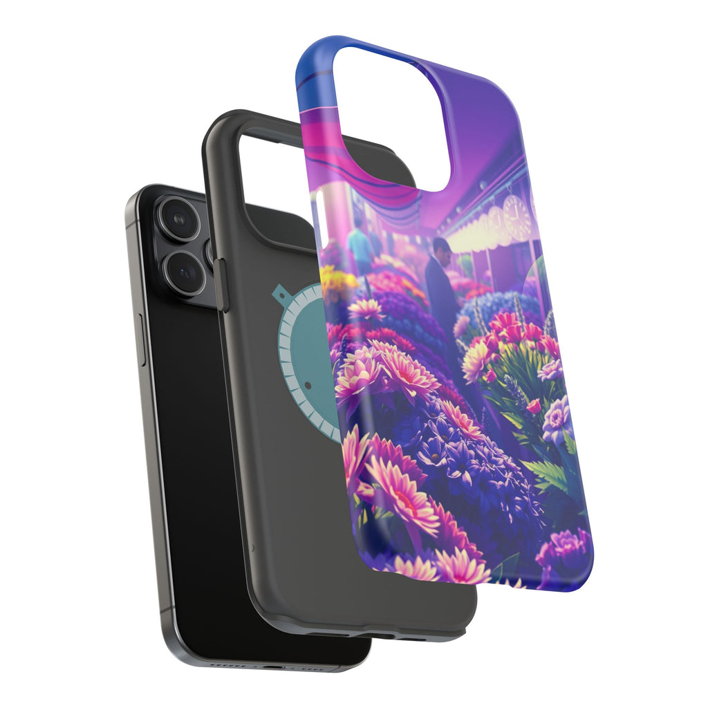 iPhone Flower Market Enchanted Art Bold Modern Everyday Snap Case · iPhone Case