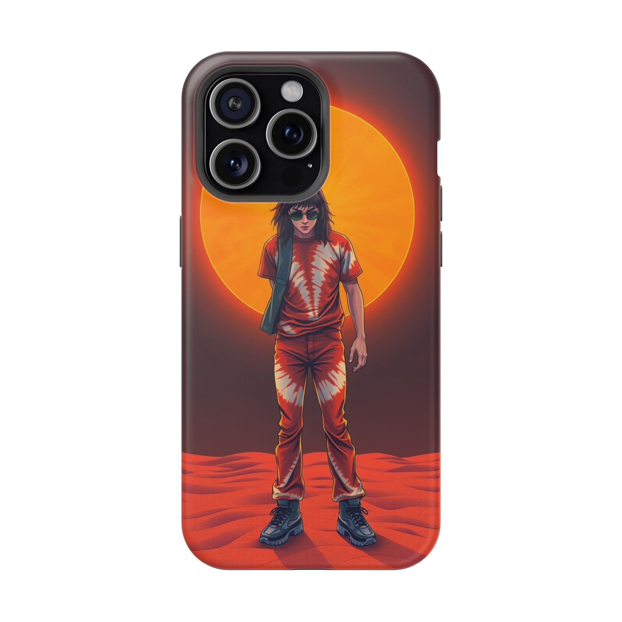 iPhone Tie-Dye 60s Enchanted Art Bold Modern Everyday Snap Case · iPhone Case