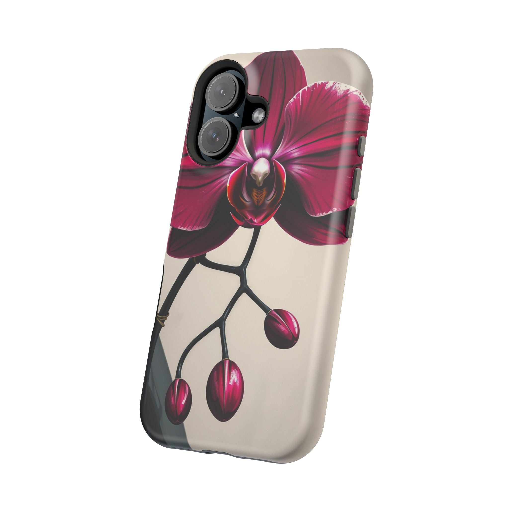 iPhone Orchid Study Enchanted Art Bold Modern Everyday Snap Case · iPhone Case
