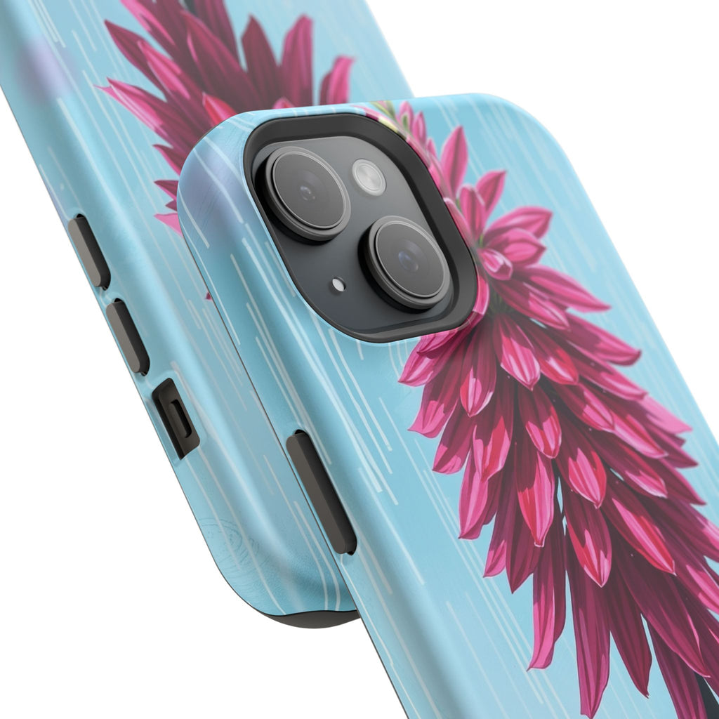 iPhone Cyan And Magenta Spring Shower Bloom Slim iPhone Everyday · iPhone Case
