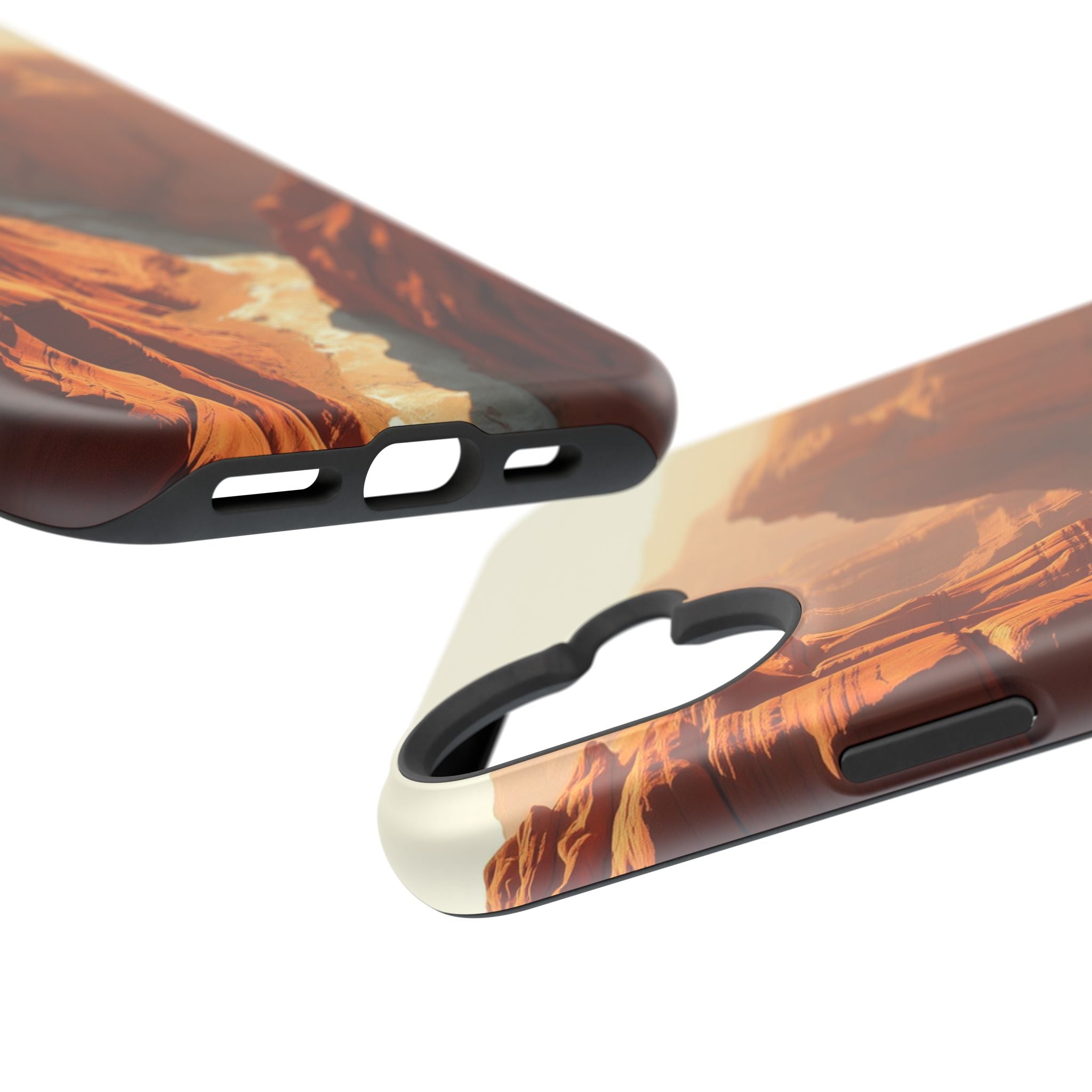 iPhone Vibrant River Canyon Design Bold Modern Everyday Snap Case · iPhone Case