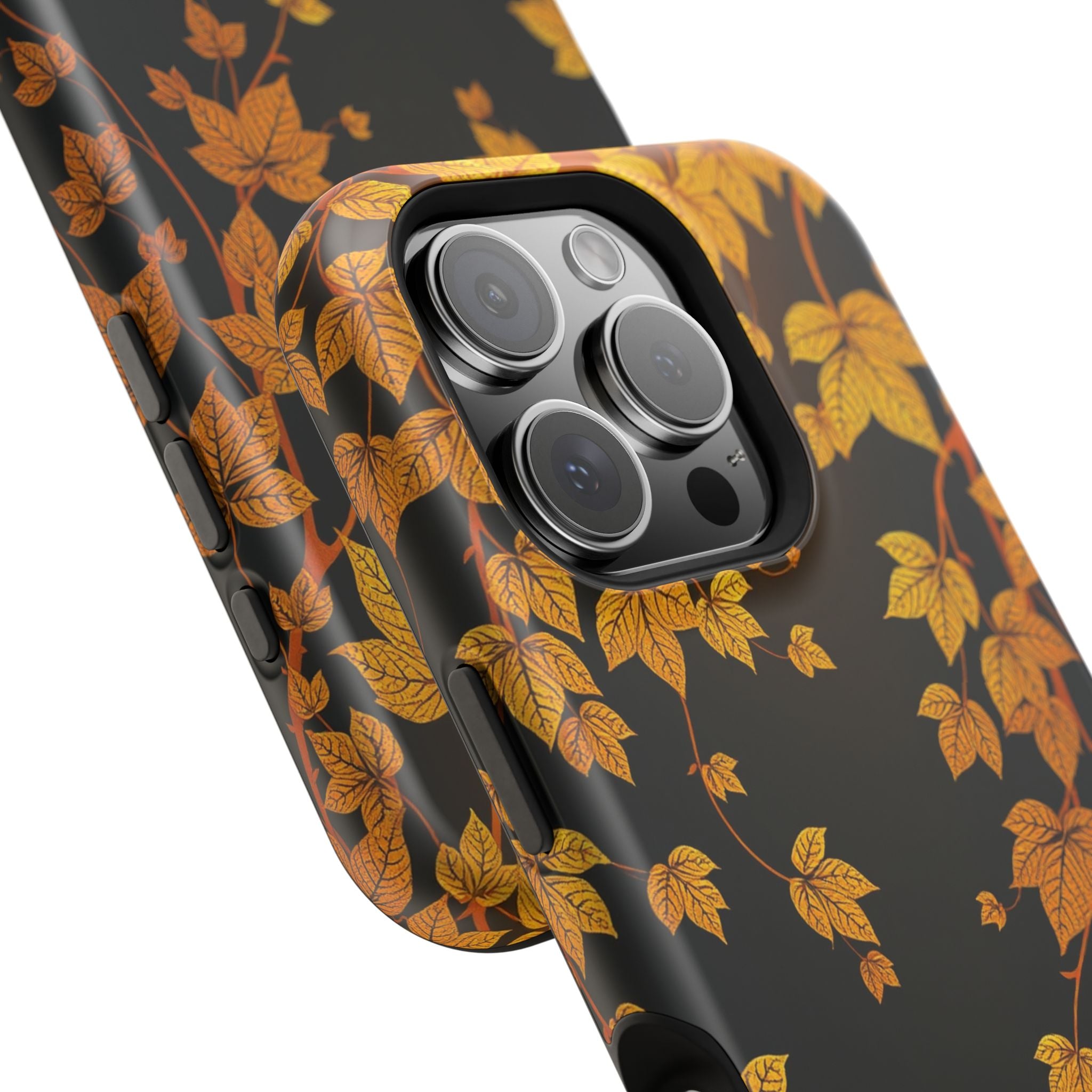 iPhone Mustard And Rust Art Nouveau Vine Slim Everyday iPhone 14 · iPhone Case