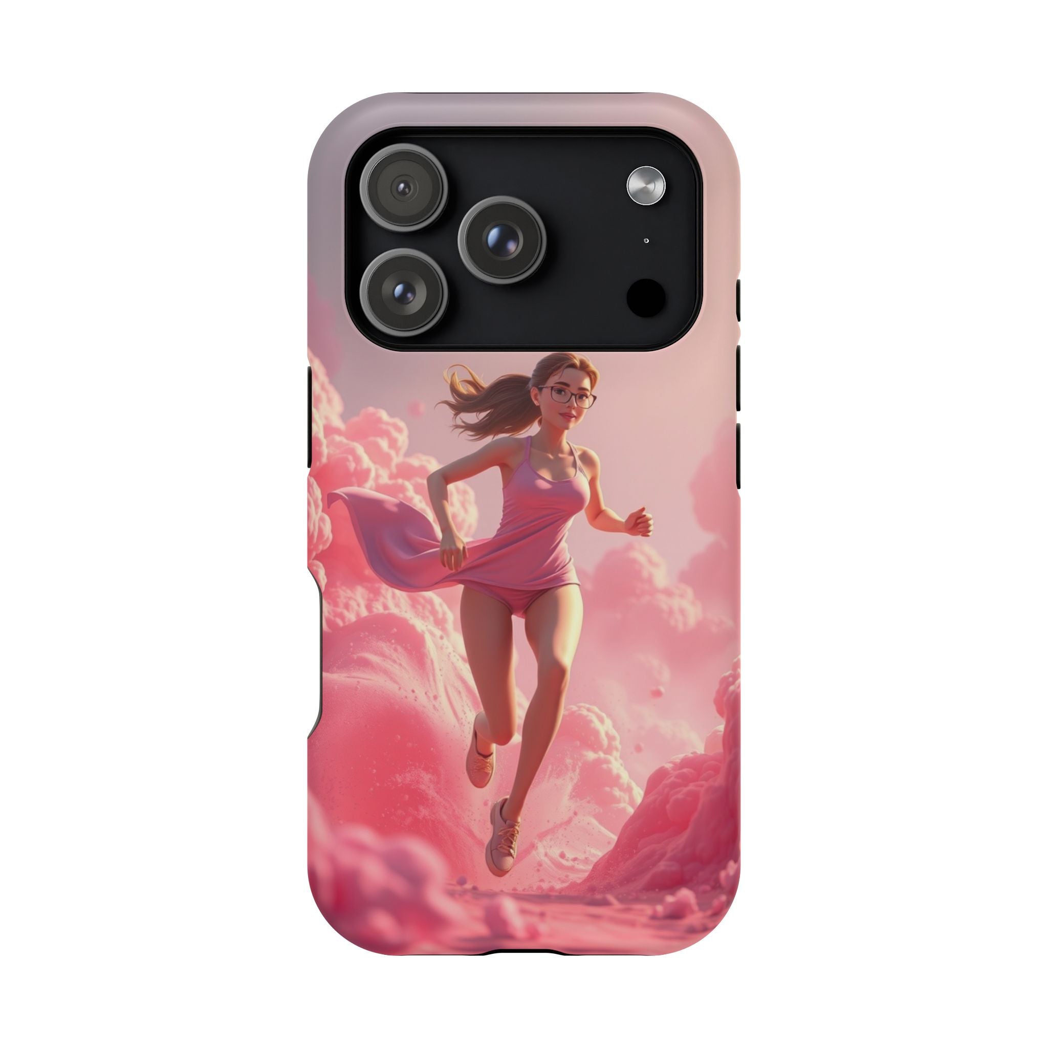 iPhone on Fumes 3D Digital Bold Modern Everyday Snap Case · iPhone Case