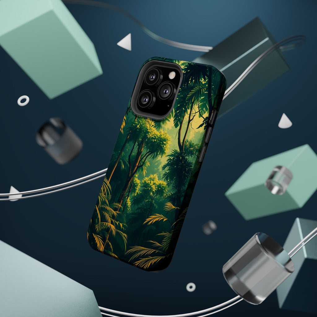 iPhone Rainforest Canopy Vintage Retro Poster Slim iPhone Everyday · iPhone Case