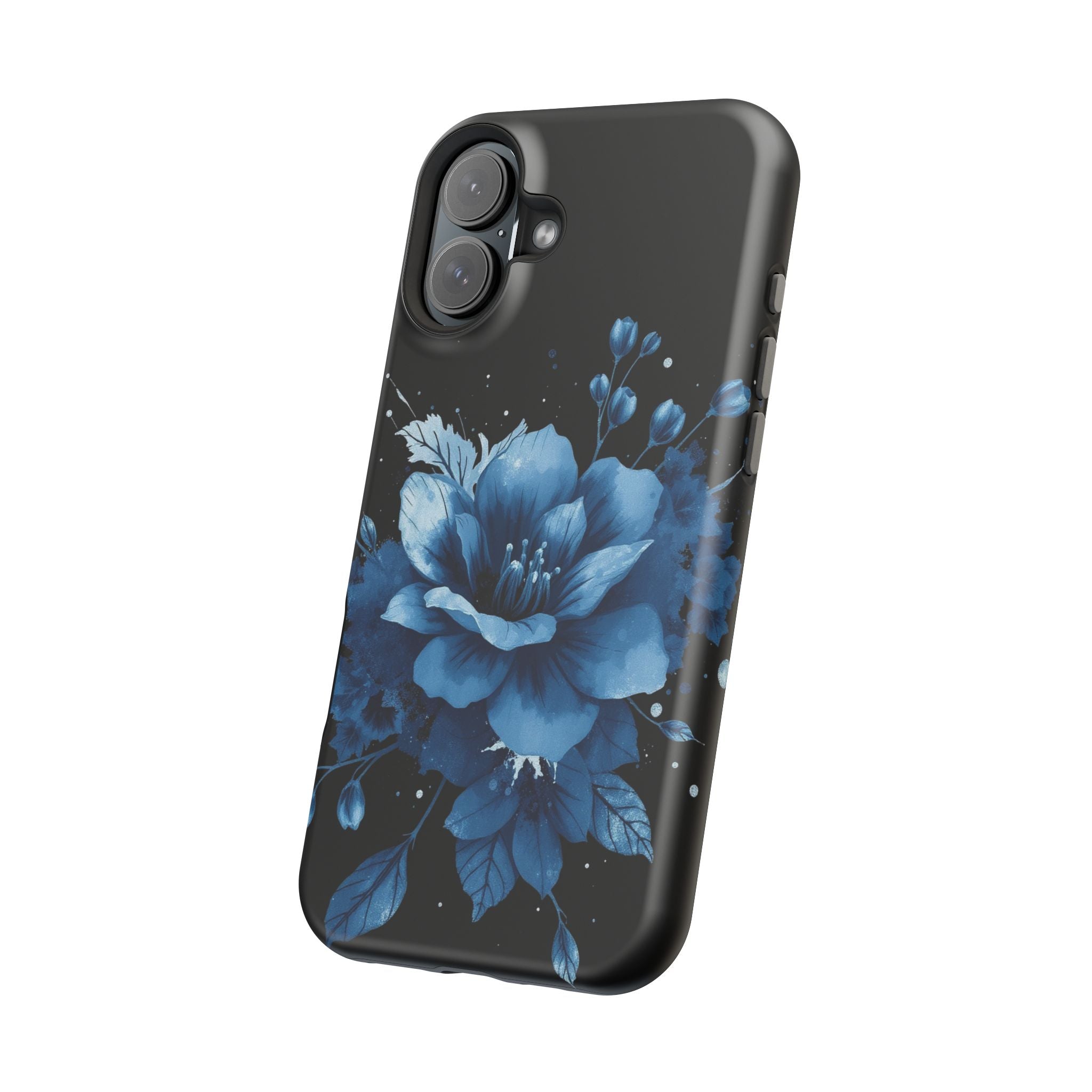 iPhone Serene Floral Watercolor Splash Design Slim Everyday Designer · iPhone Ca